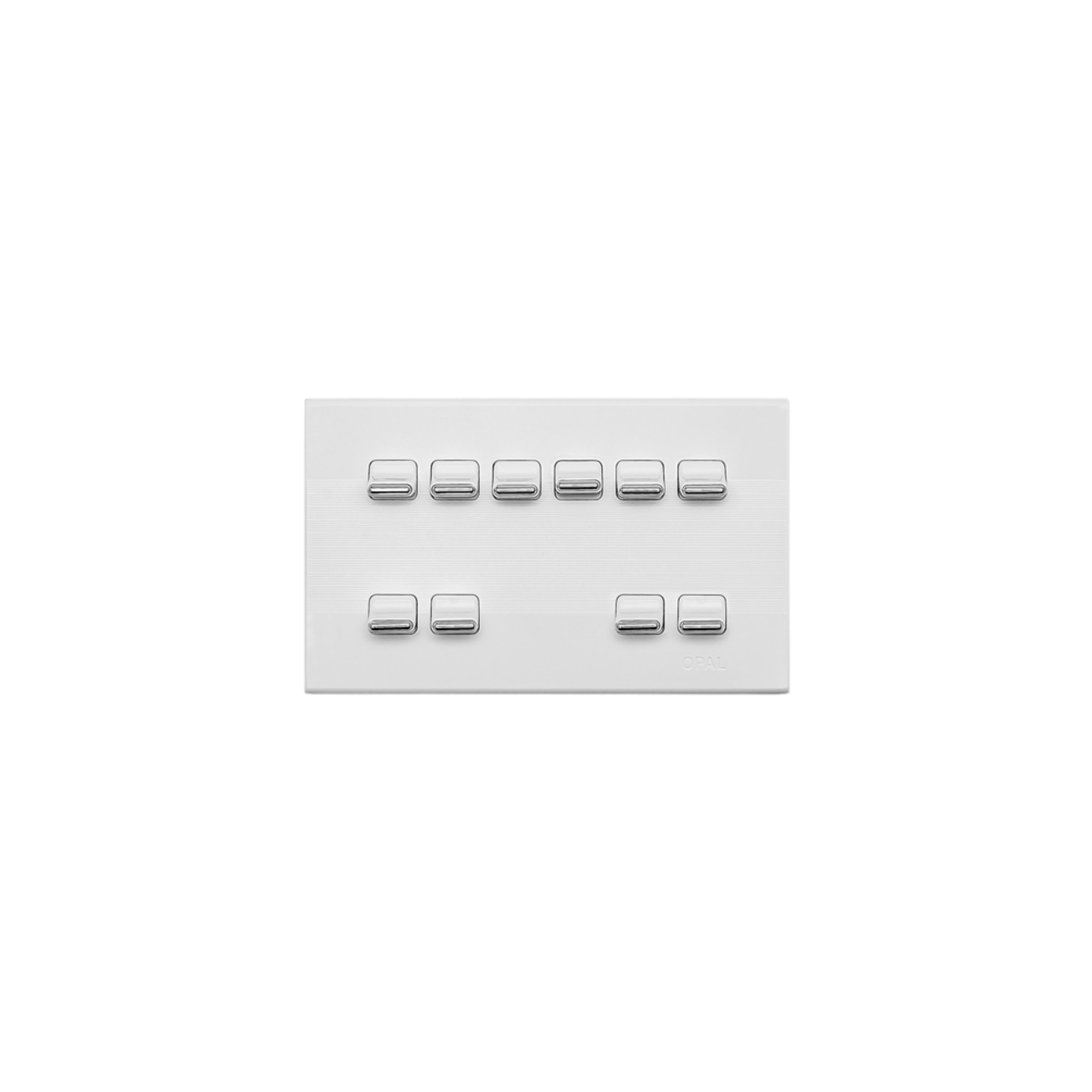 10 Gang Switch Plate