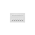 Opal 12 Gang Switch Plate