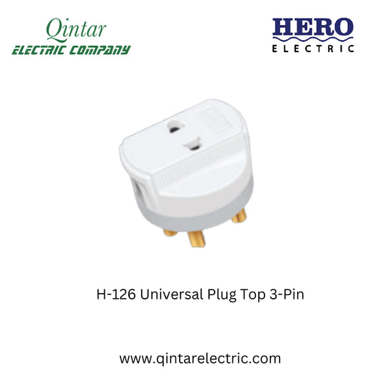 3-Pin Universal Plug Top Hero Electric