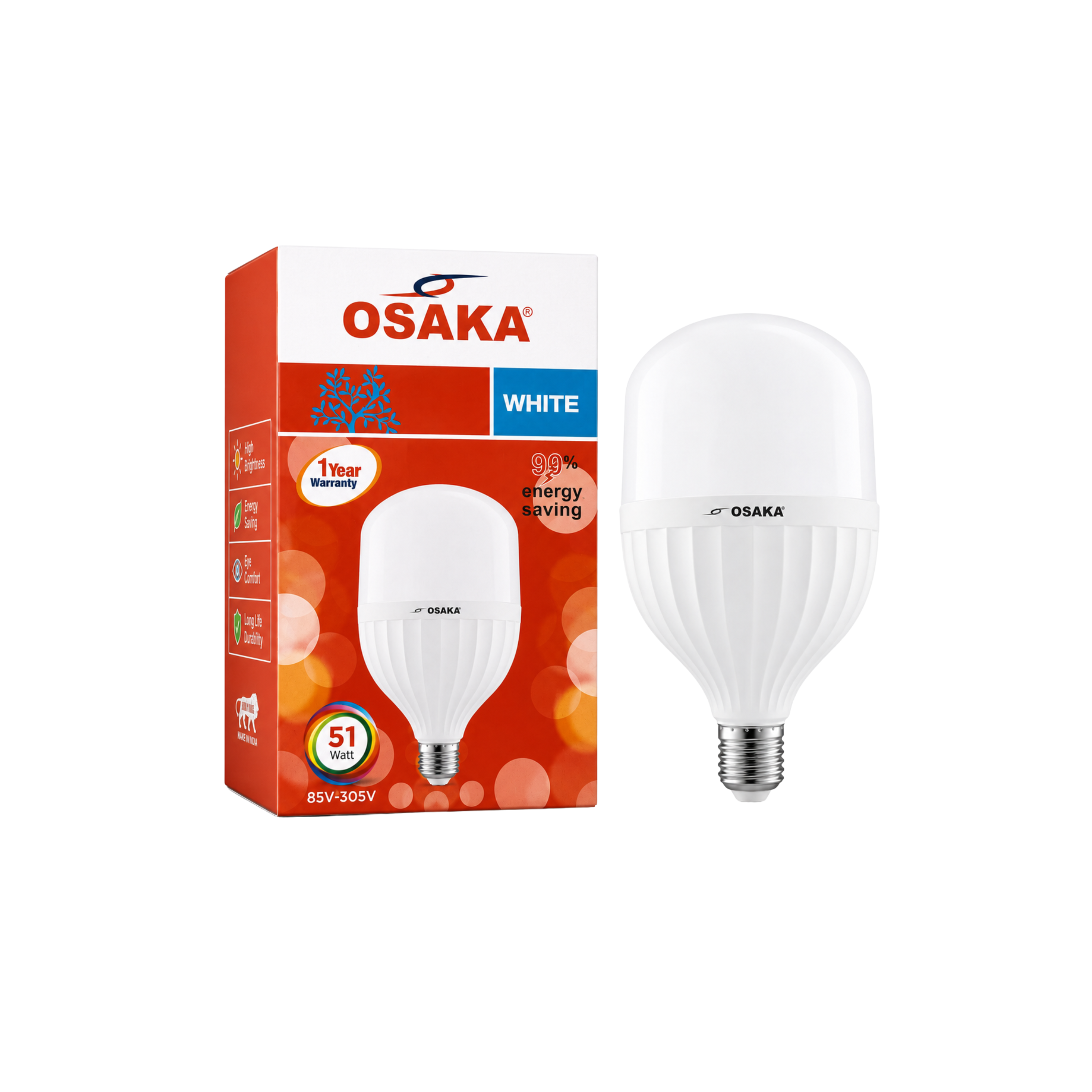 51W LED Bulb Osaka