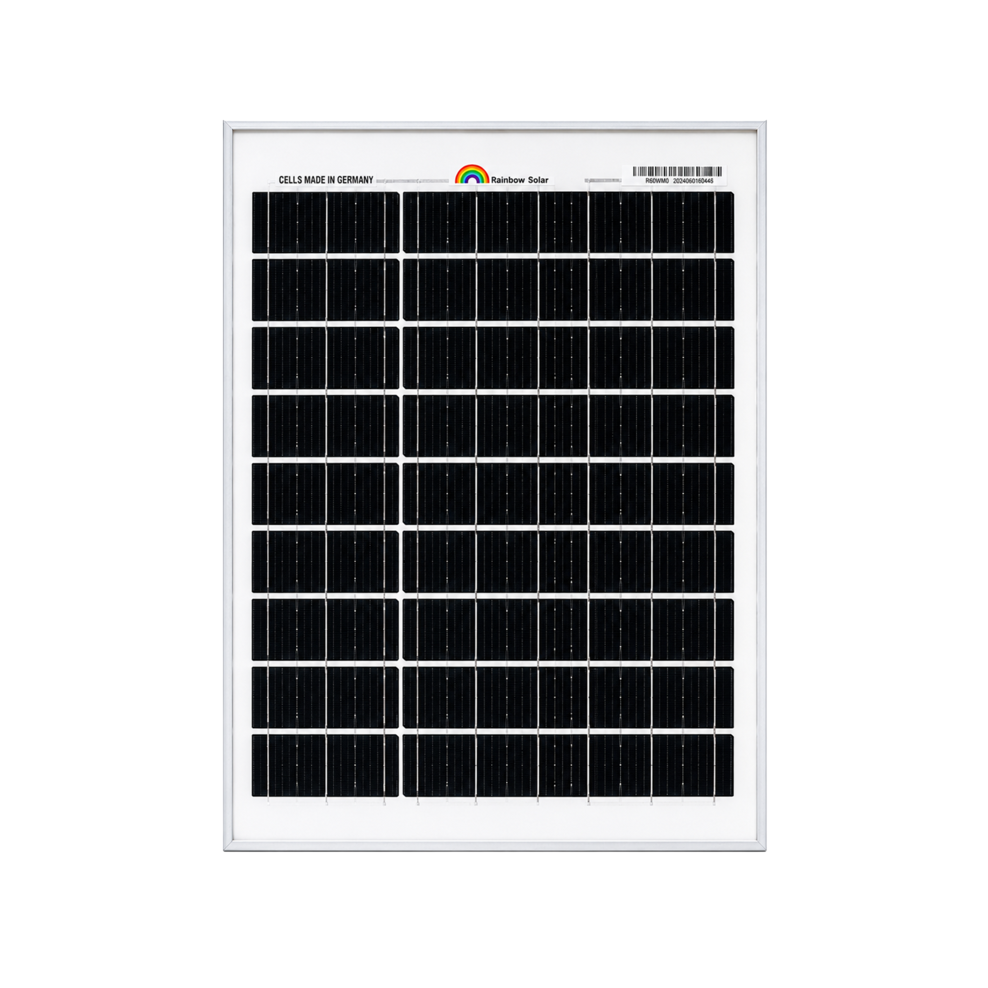 Rainbow Solar 30W 12V Solar Panel | Portable Weatherproof Power Kit (Copy)