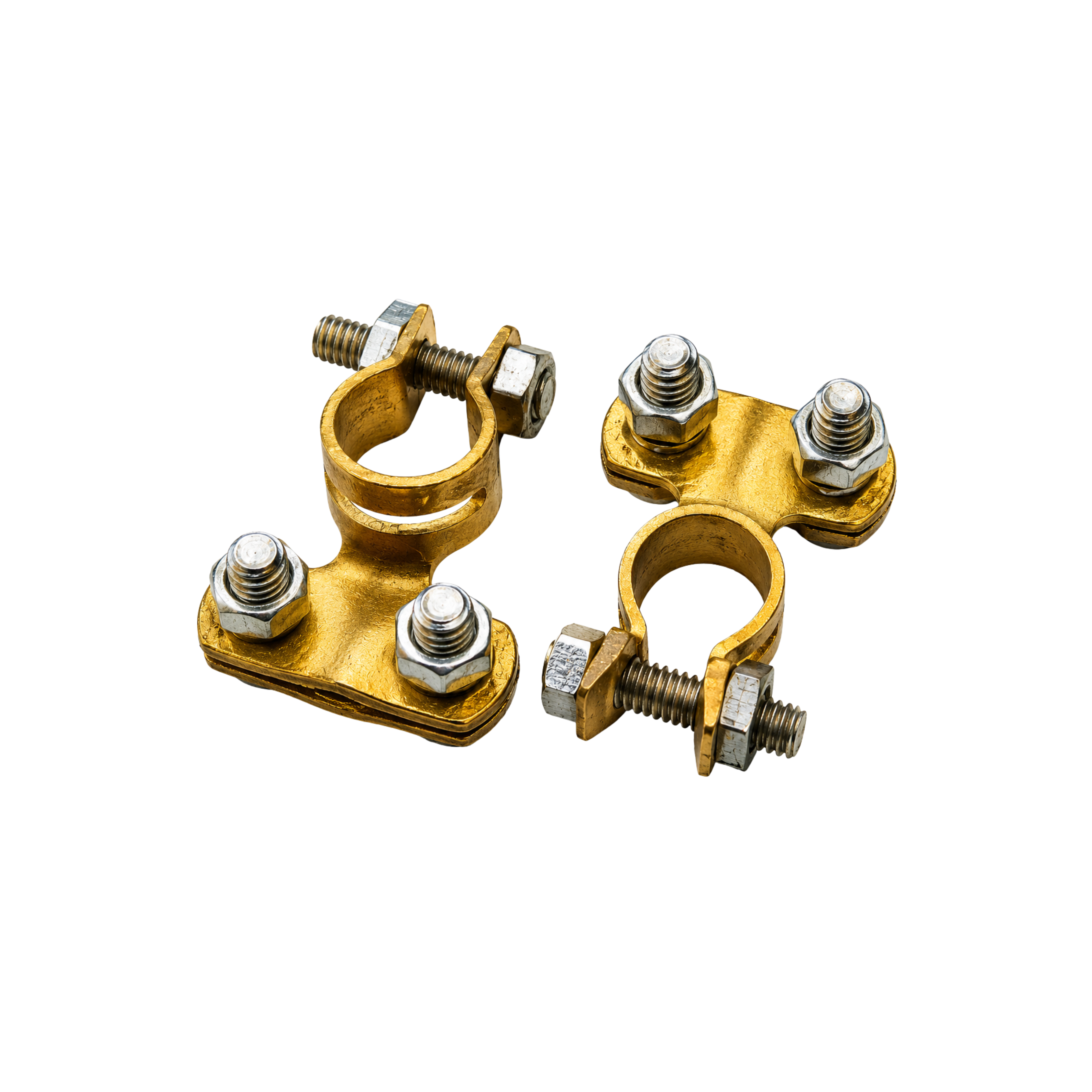 Premium Brass Battery Terminals | Heavy-Duty Secure-Fit Connectors