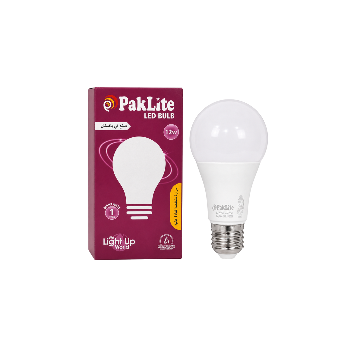 12W LED Bulb PakLite