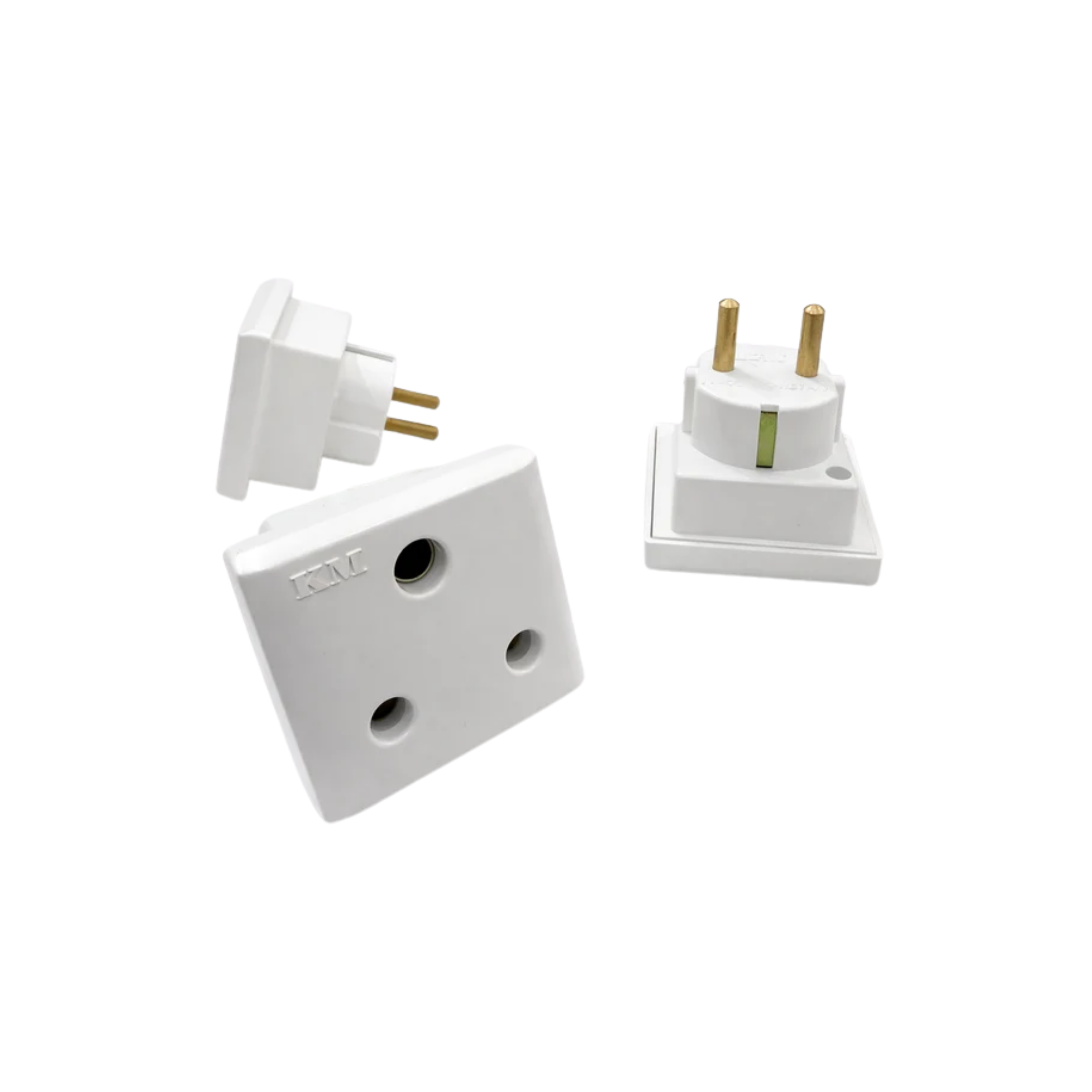 KM 2-Pin Power Multi 10A 250V (S-12)