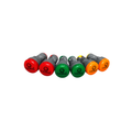 MORA LED Panel Indicator Light Set | Multi-Color Bright Pilot Lights