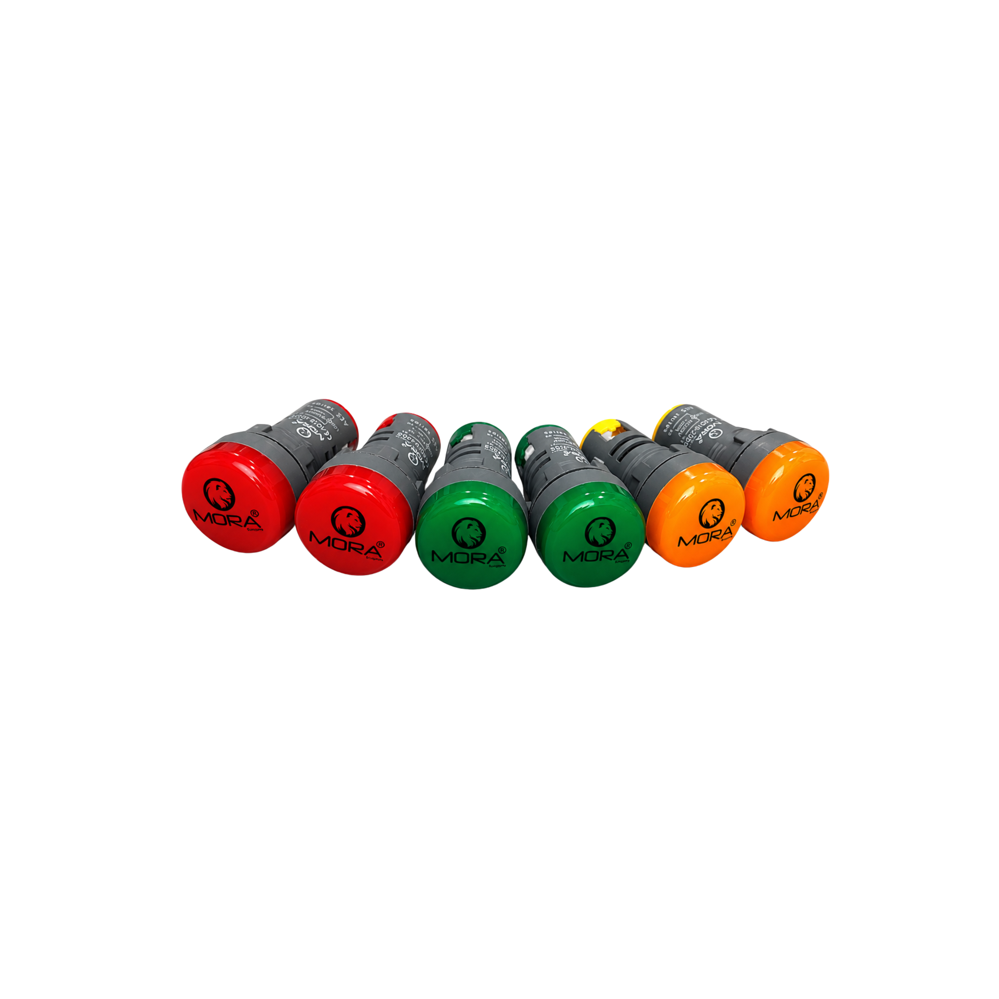 MORA LED Panel Indicator Light Set | Multi-Color Bright Pilot Lights