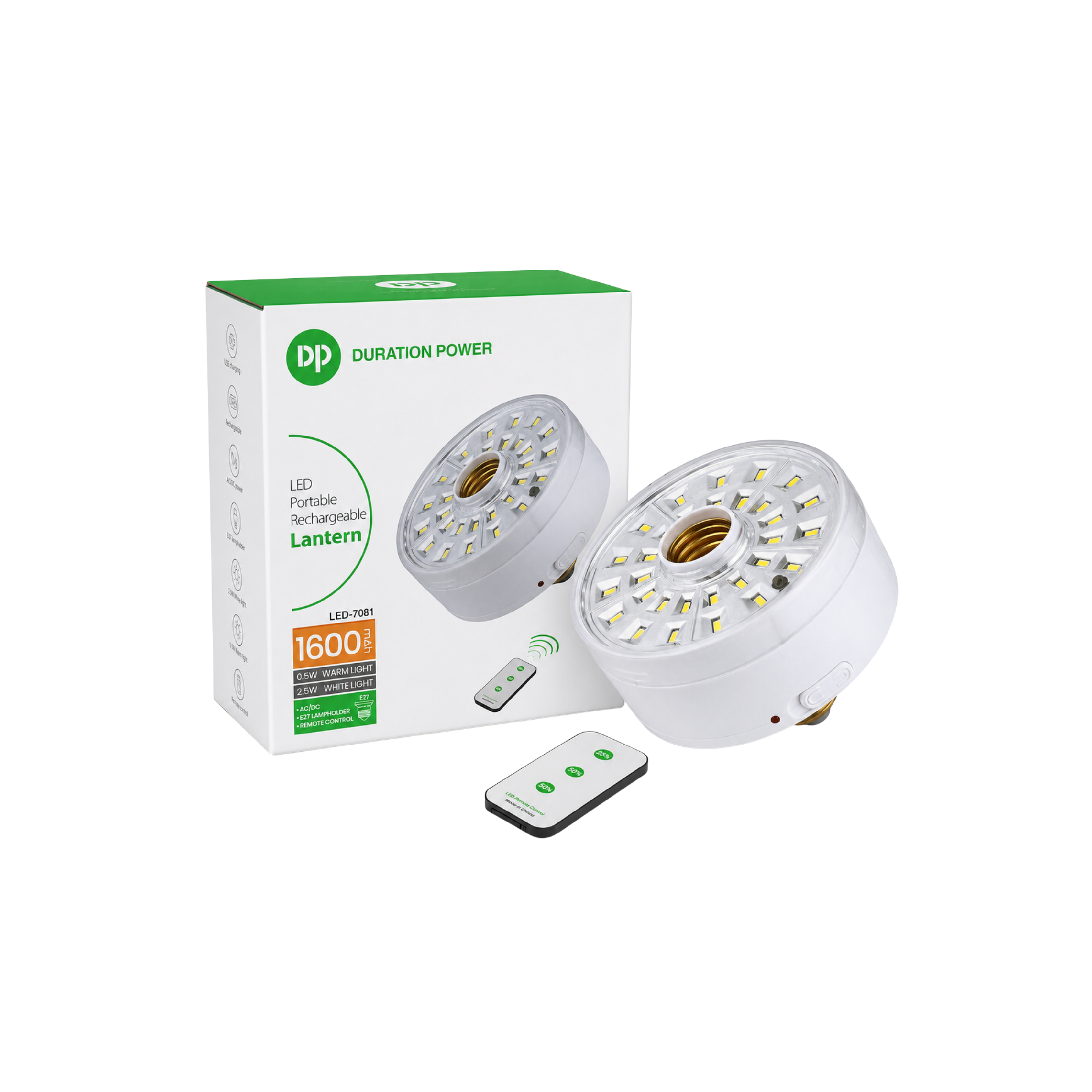 Rechargeable Bulb DP LED-7081