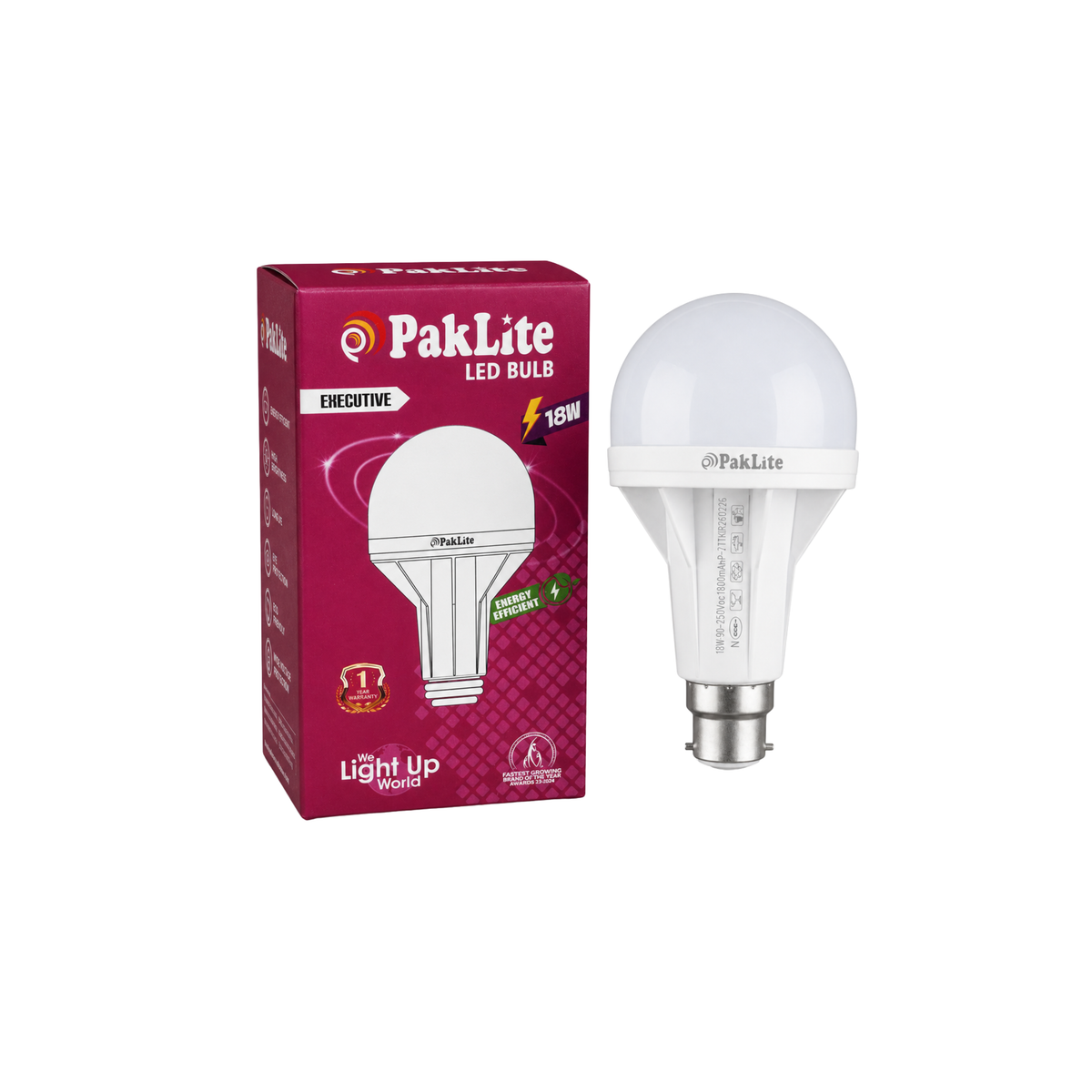 18W LED Bulb PakLite
