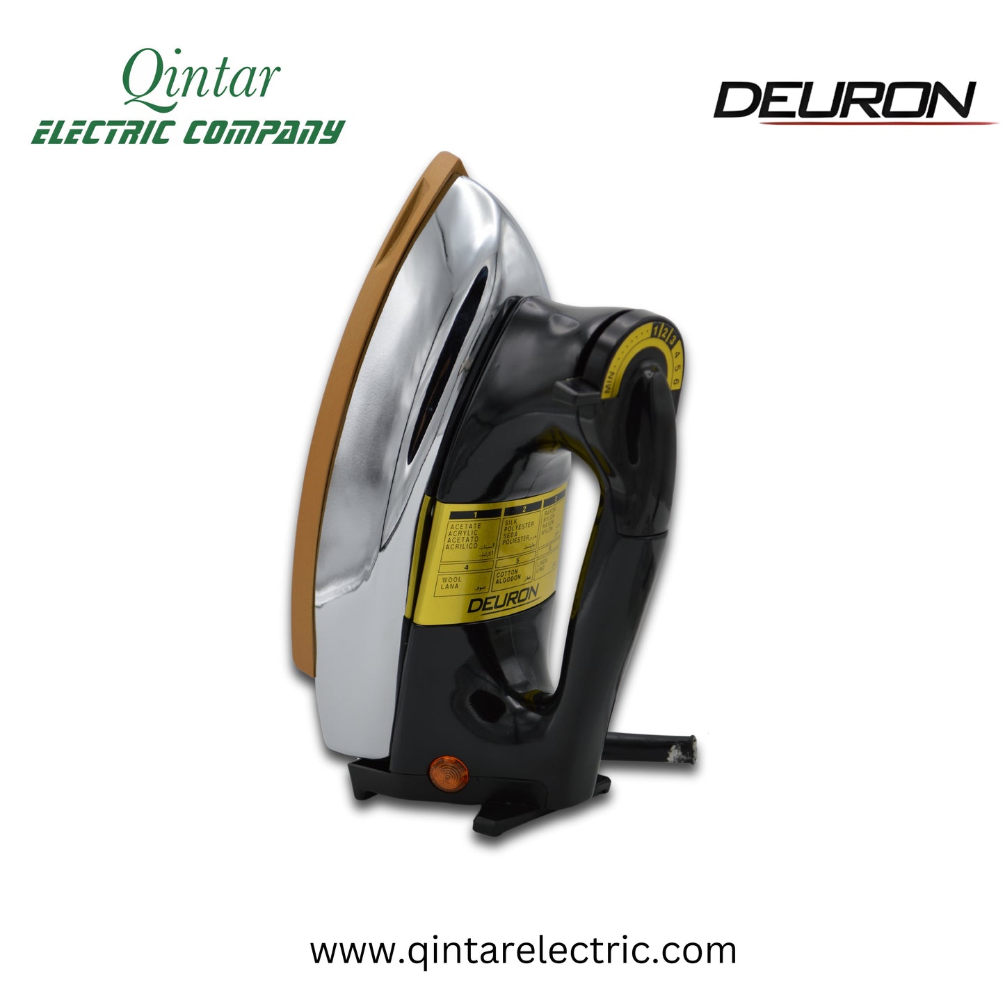 Dry Iron Black | Heavy Duty | Deuron | Qintar Electric