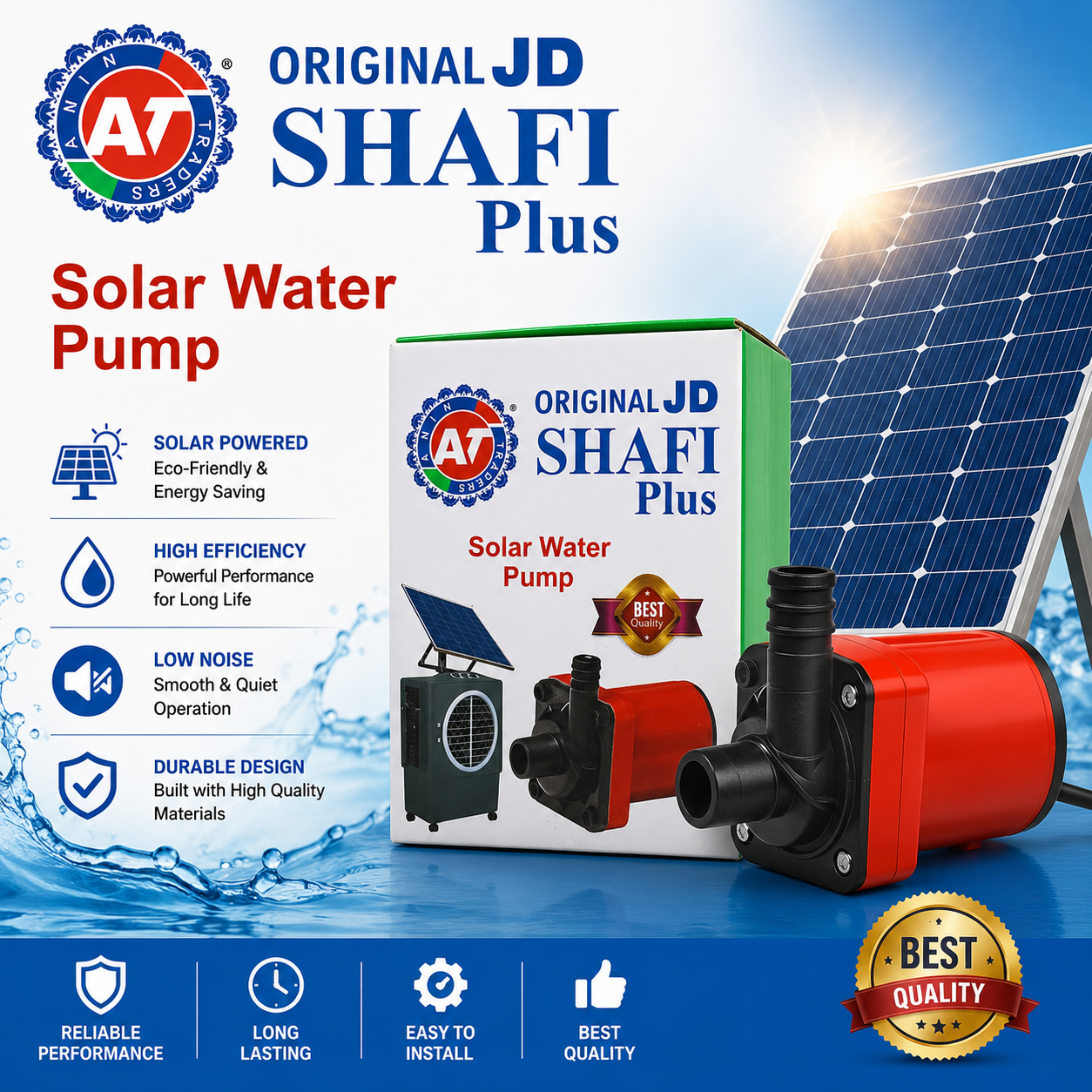 Shafi DC Water Pump | High-Performance DC Submersible Pump