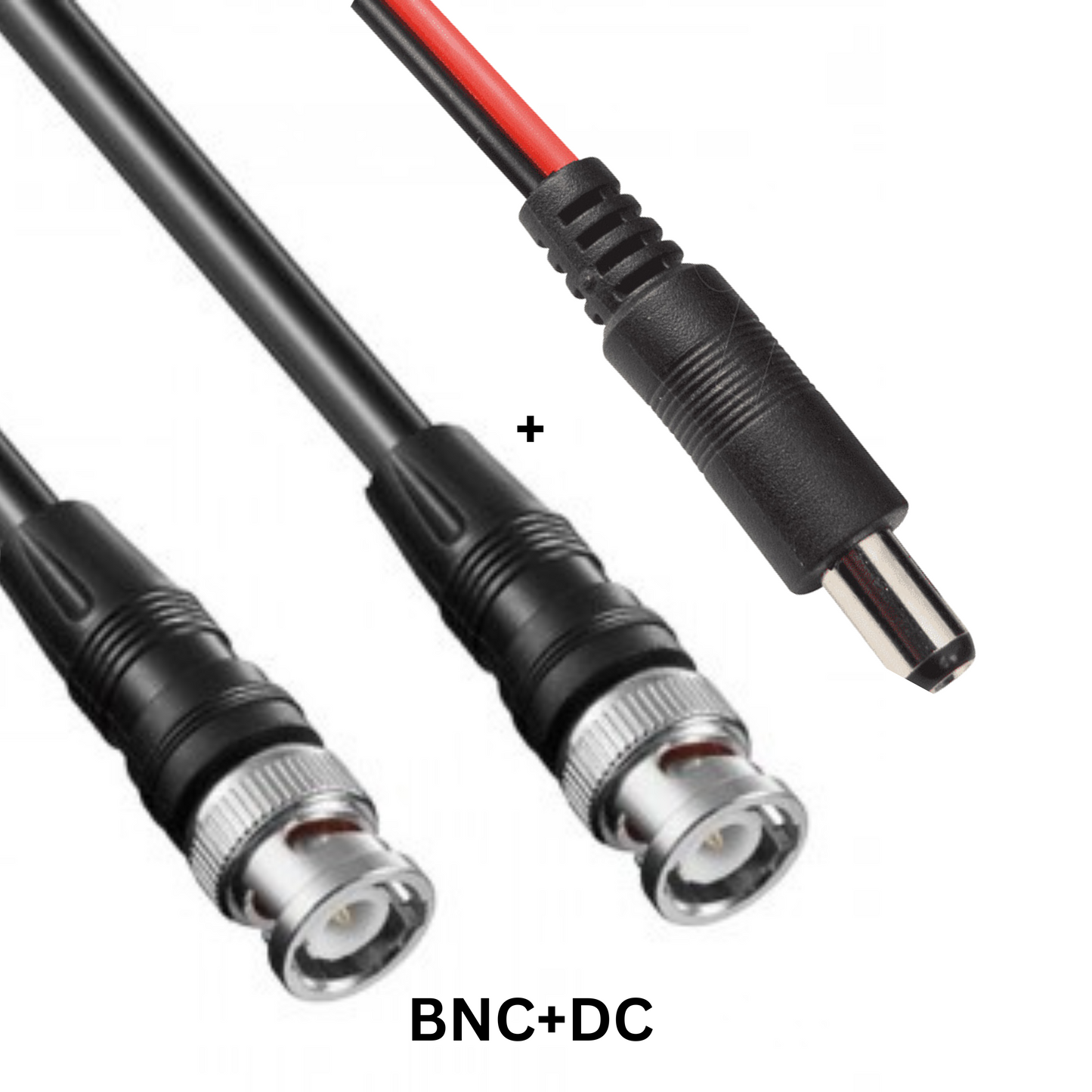 BNC + DC Cable - High-Quality Video and Power Transmission