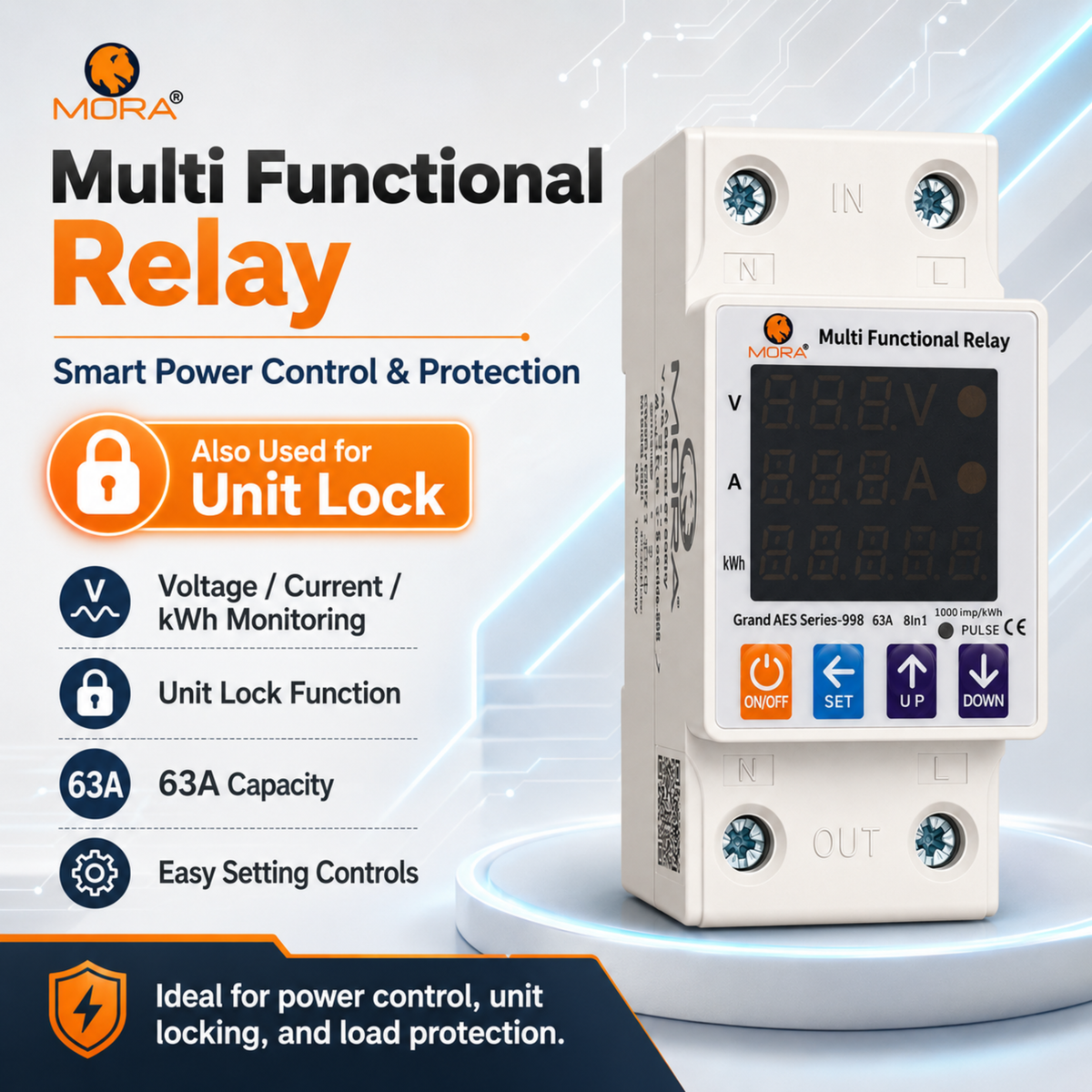 63A Mora Protection (Unit Lock)