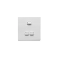 Opal 3 Gang Switch Plate