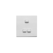 Opal 3 Gang Switch Plate