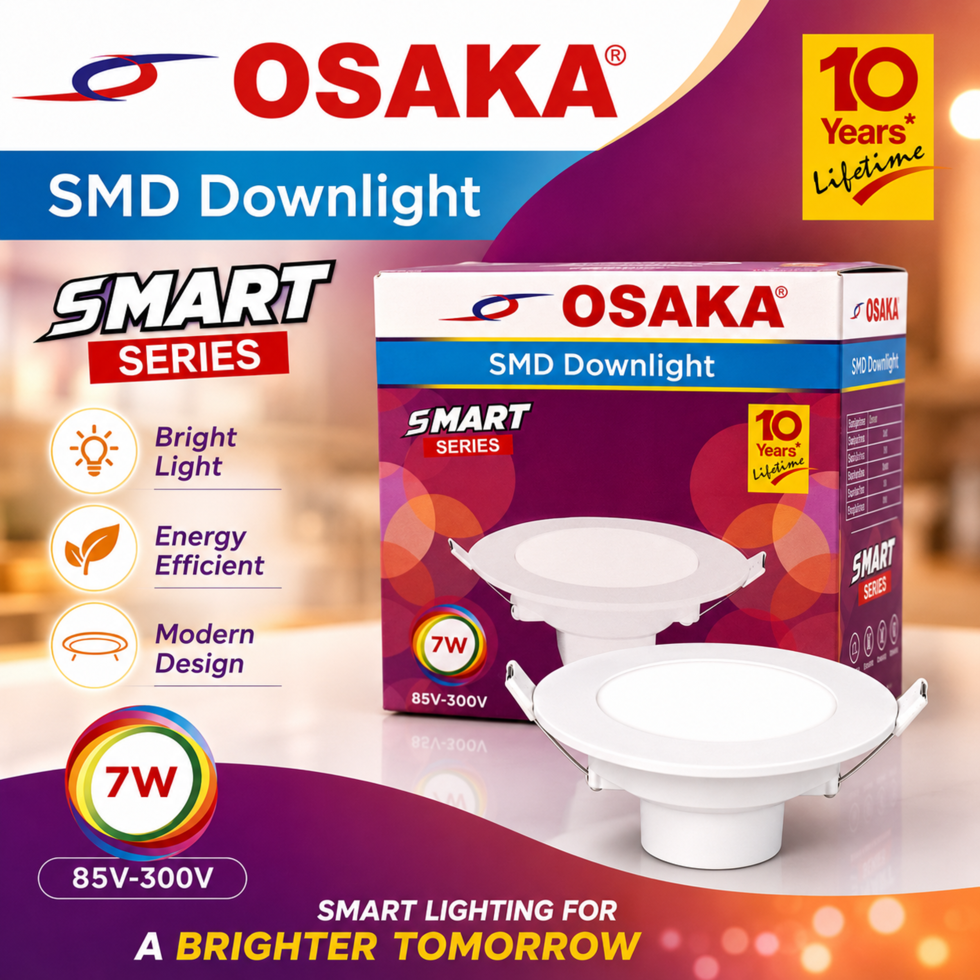 7W SMD Smart Osaka