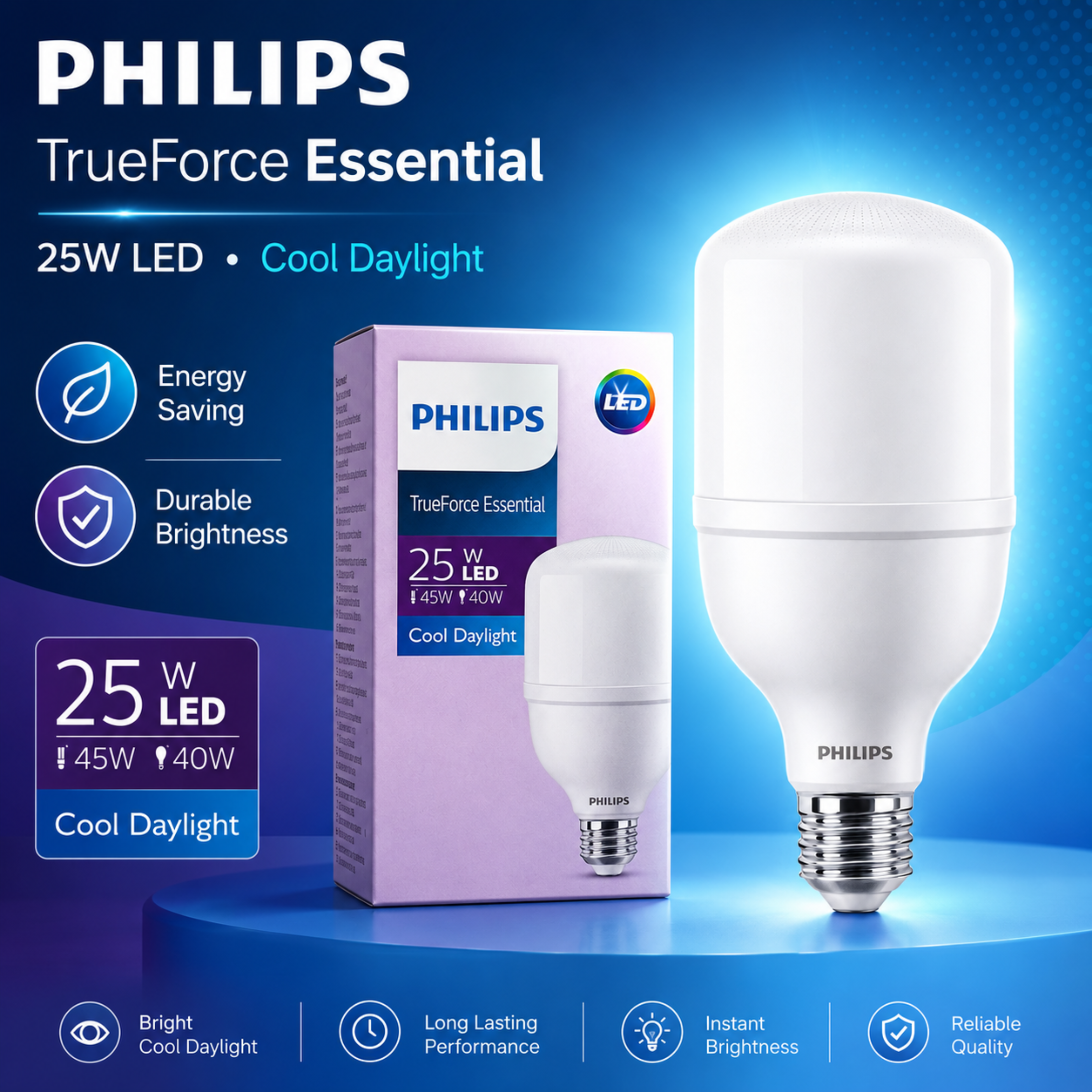 25W LED Bulb Philips