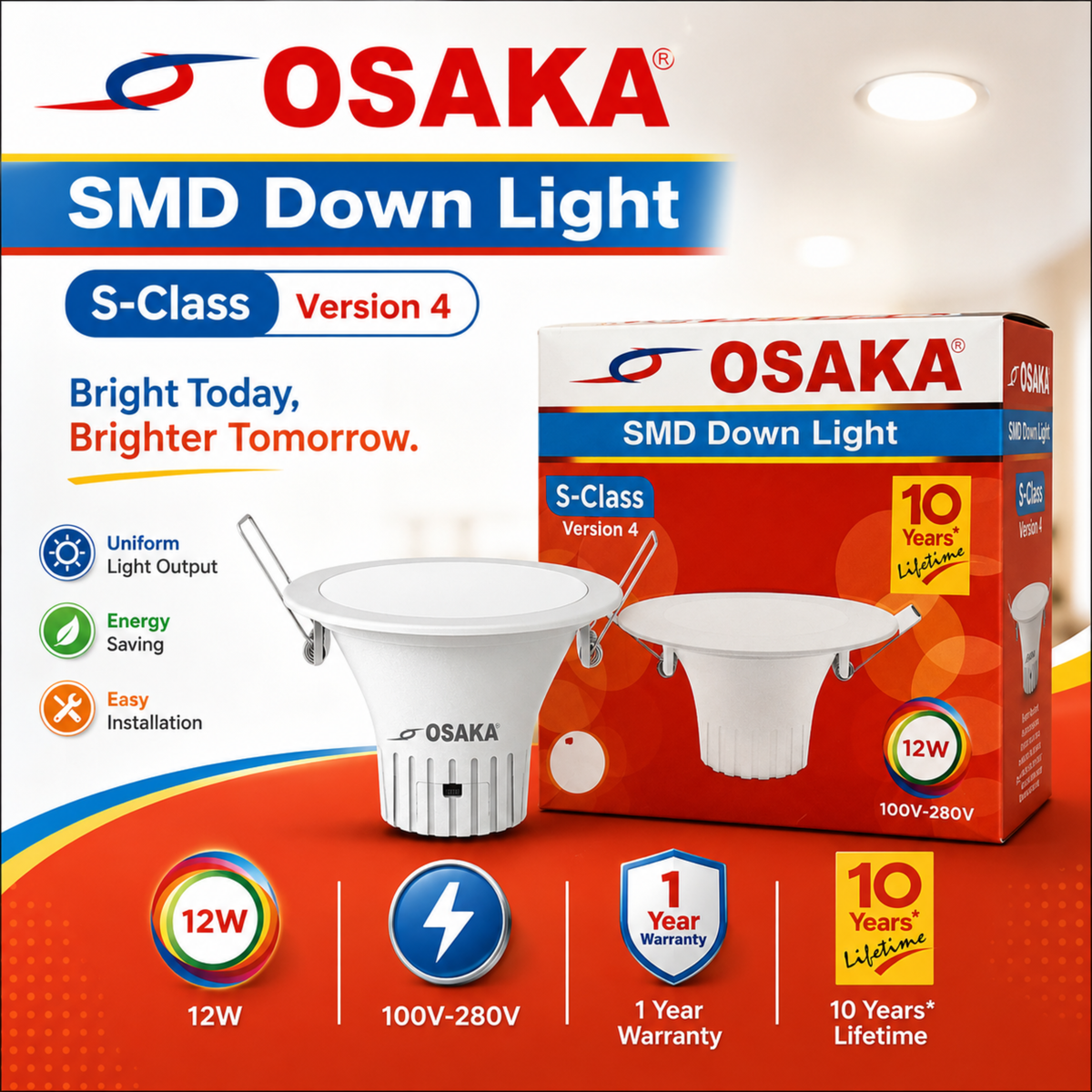 12W SMD S-Class Osaka