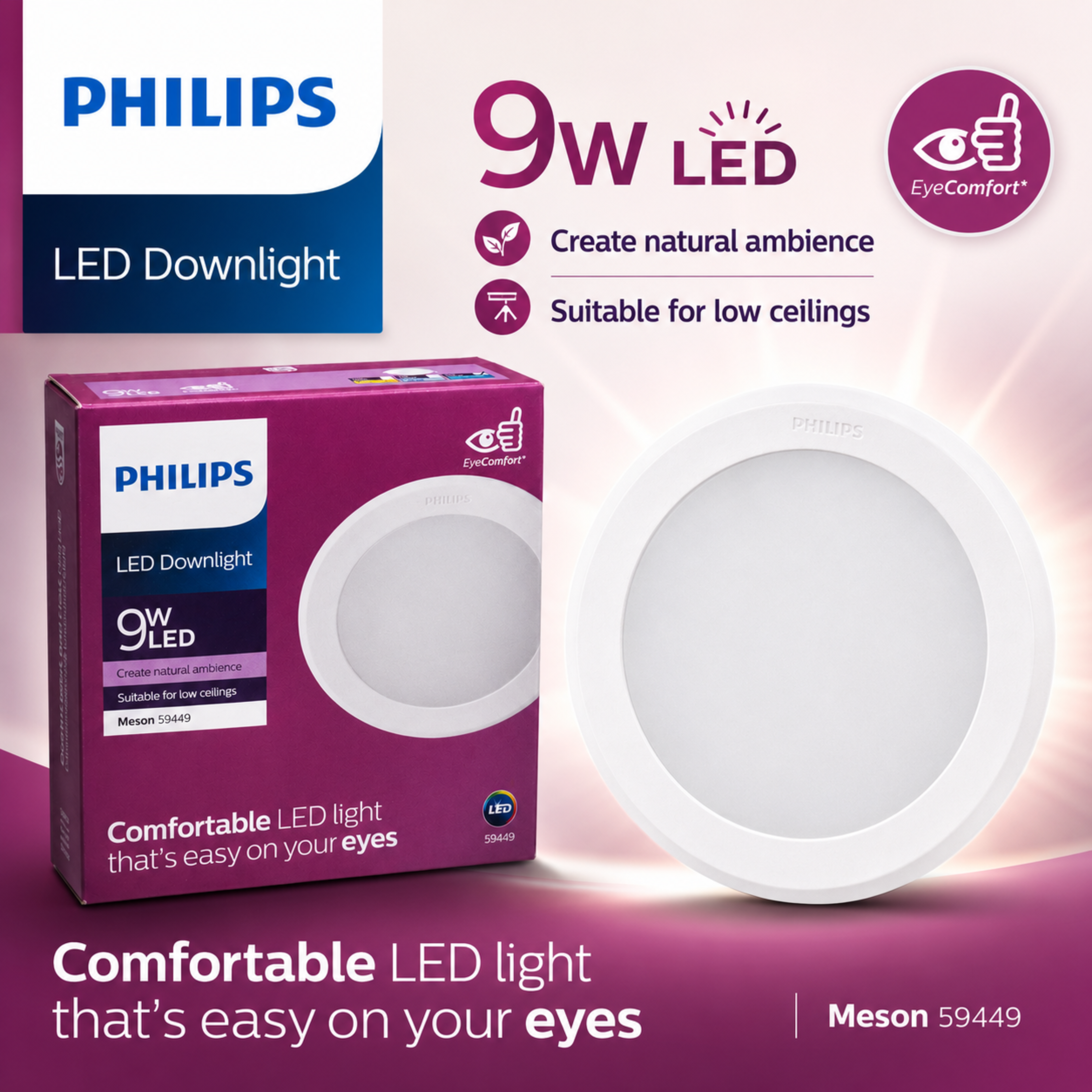 9W SMD Light Philips