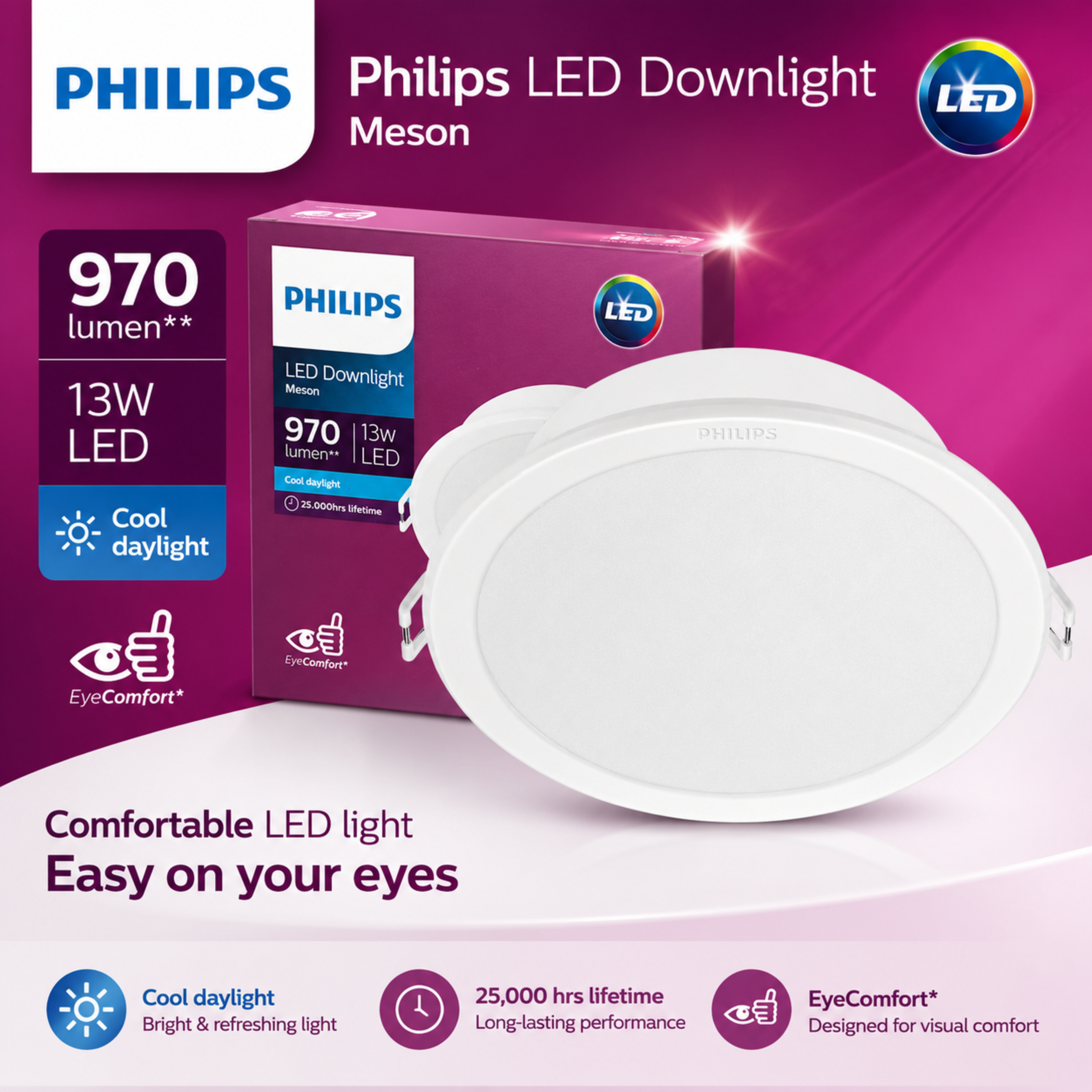 13W SMD Light Philips