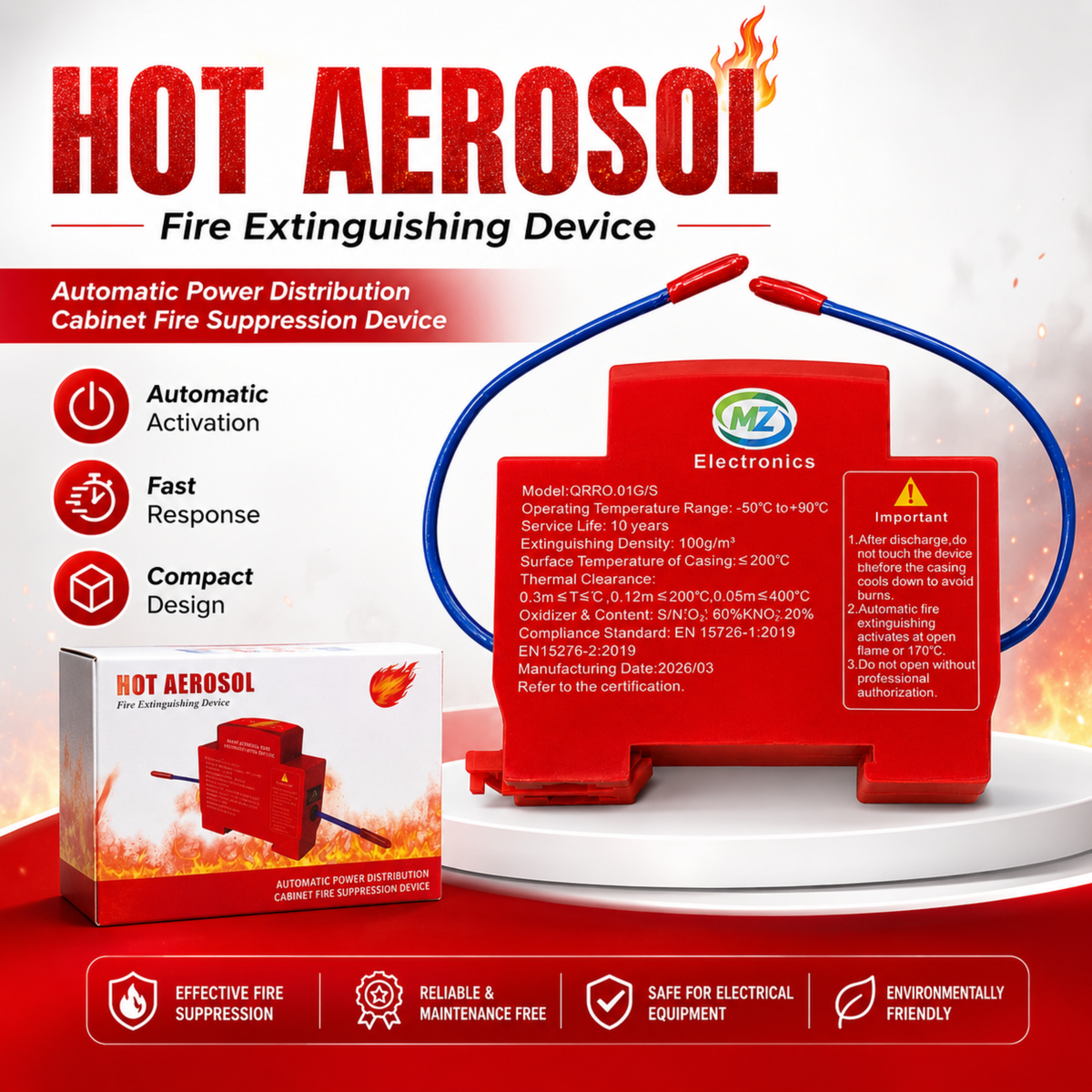 MZ Electronics Hot Aerosol Automatic Power Breaker
