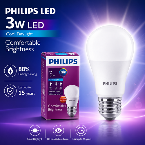 3W LED Bulb Philips