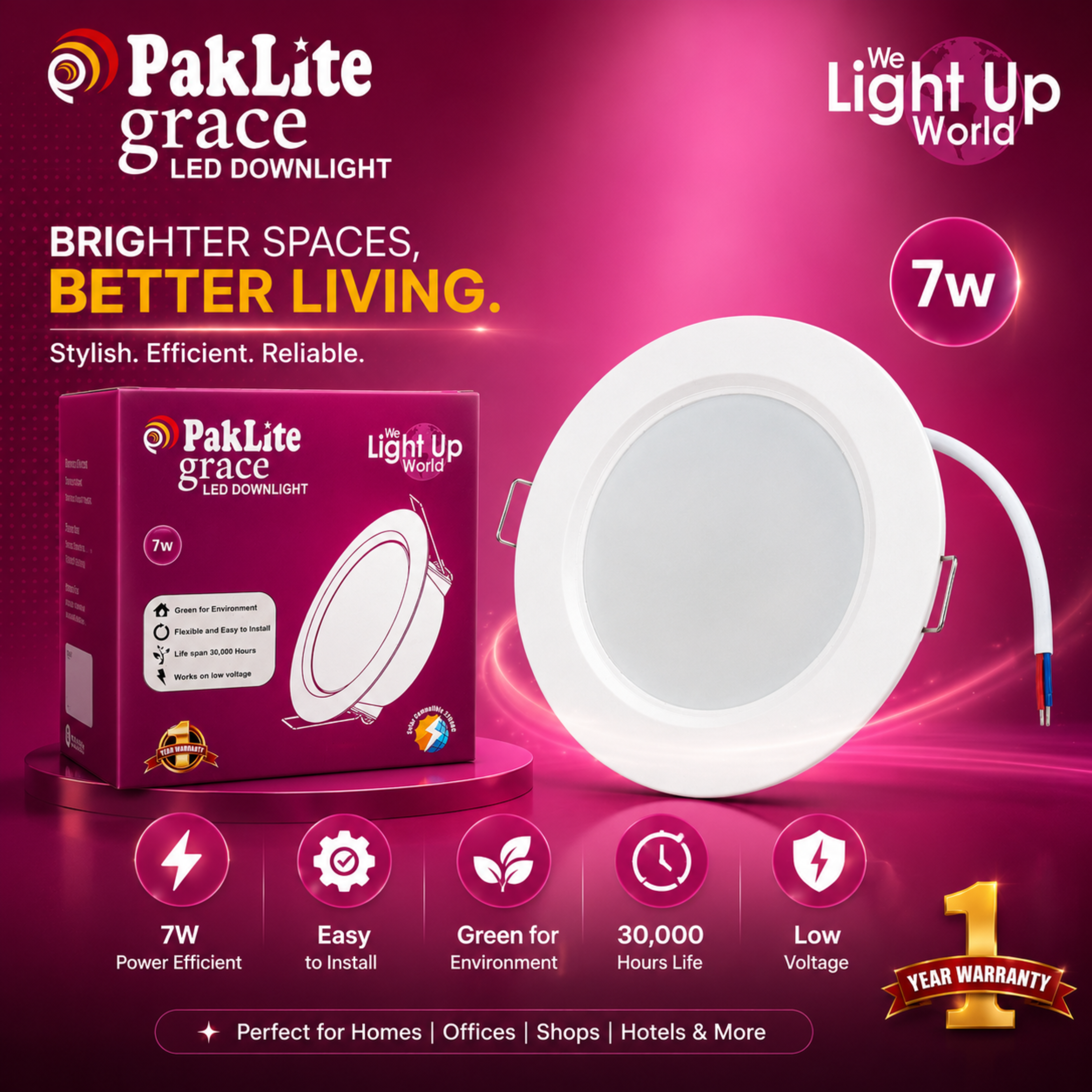 7W Grace SMD PakLite