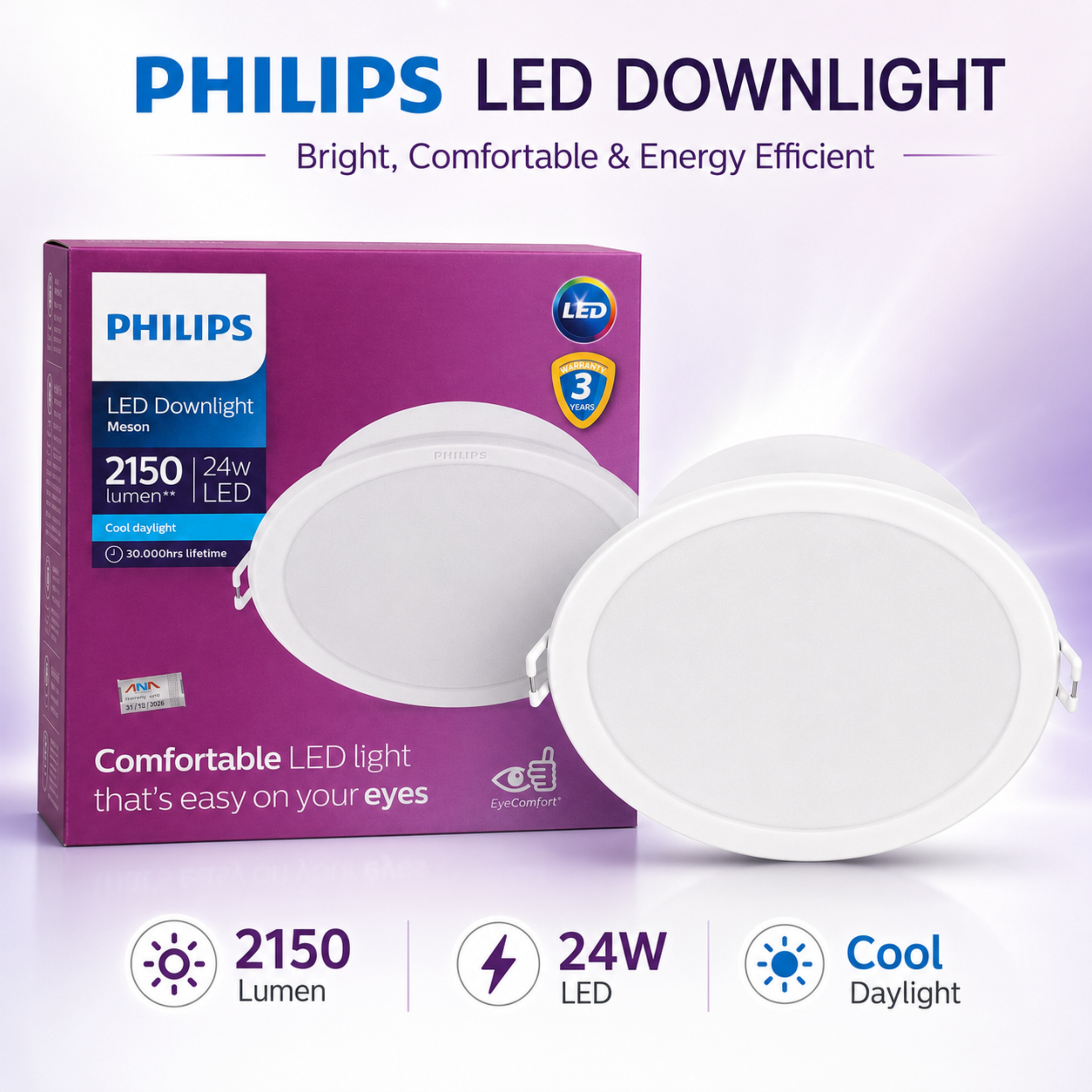 24W SMD Light Philips