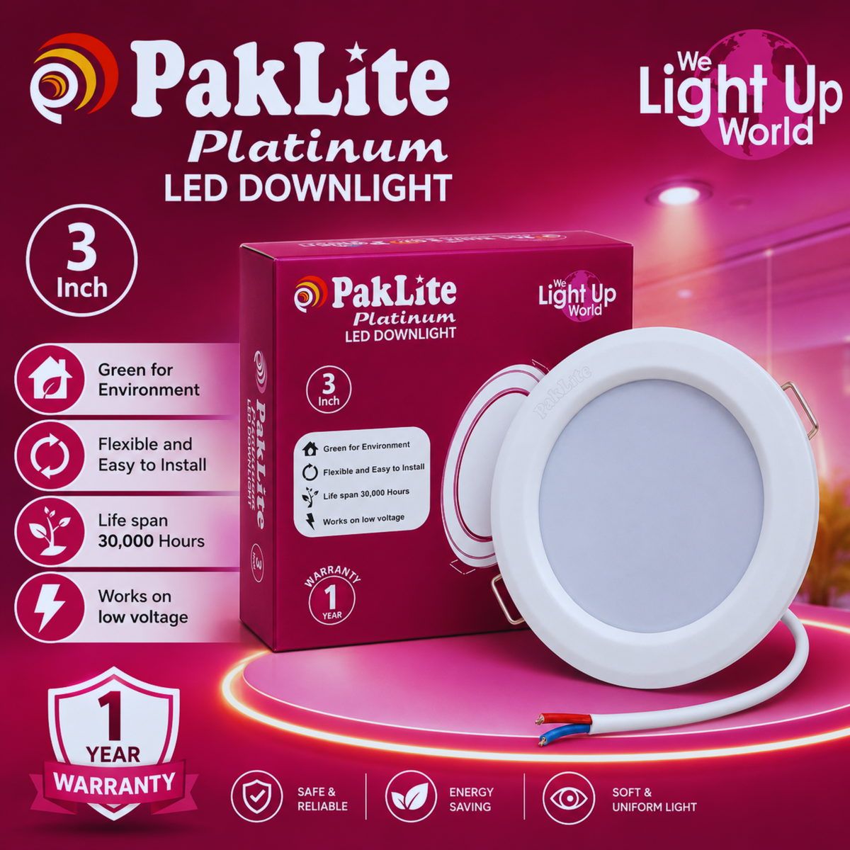 12W Platinum SMD PakLite