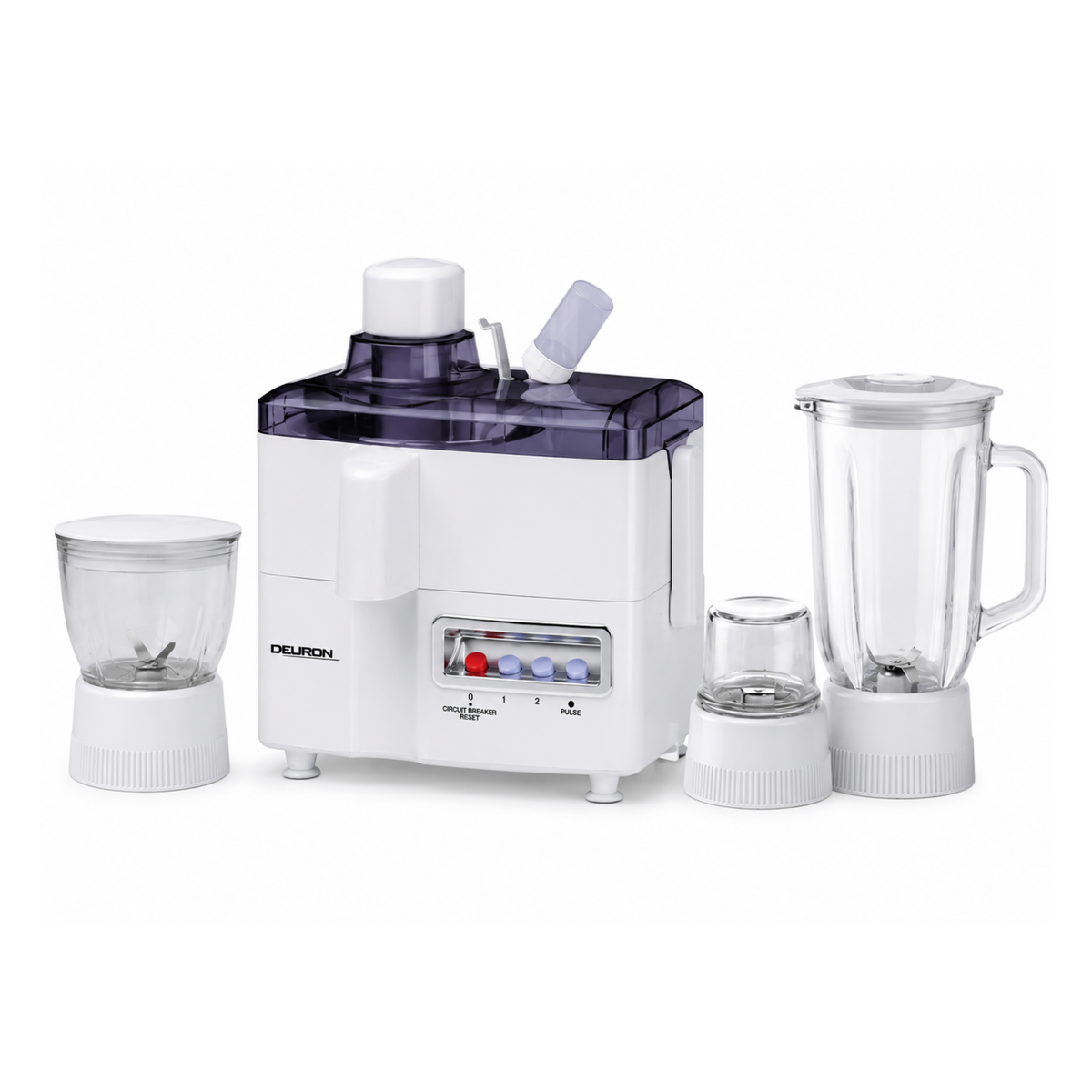 Deuron GL-404 4-in-1 Juicer Blender | Blender, Grinder & Mincer