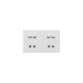 Opal 4 Switch + 2 Socket Plate