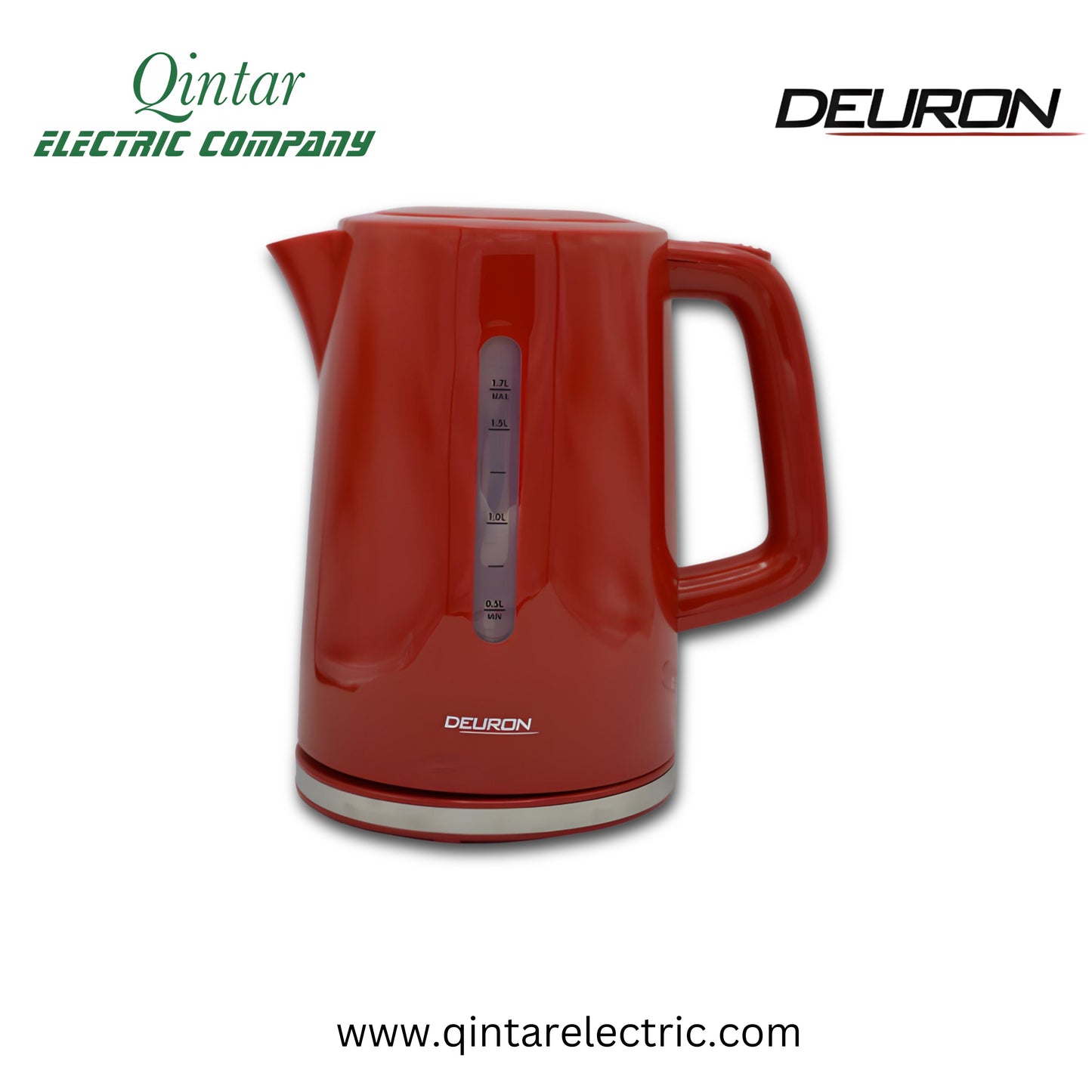 Deuron Electric Kettle - Red Color