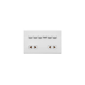 Opal 6 Switch + 2 Socket Plate