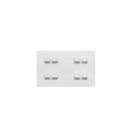 Opal 8 Gang Switch Plate