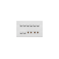 8 Switch + 2 Socket Plate