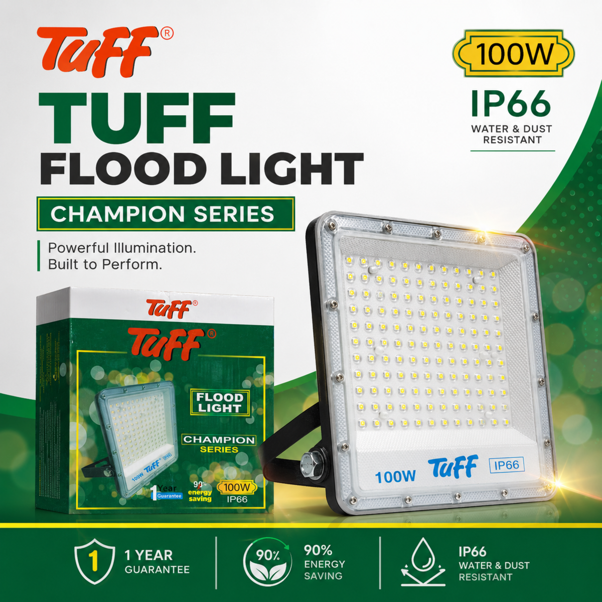 100W Flood Light Tuff