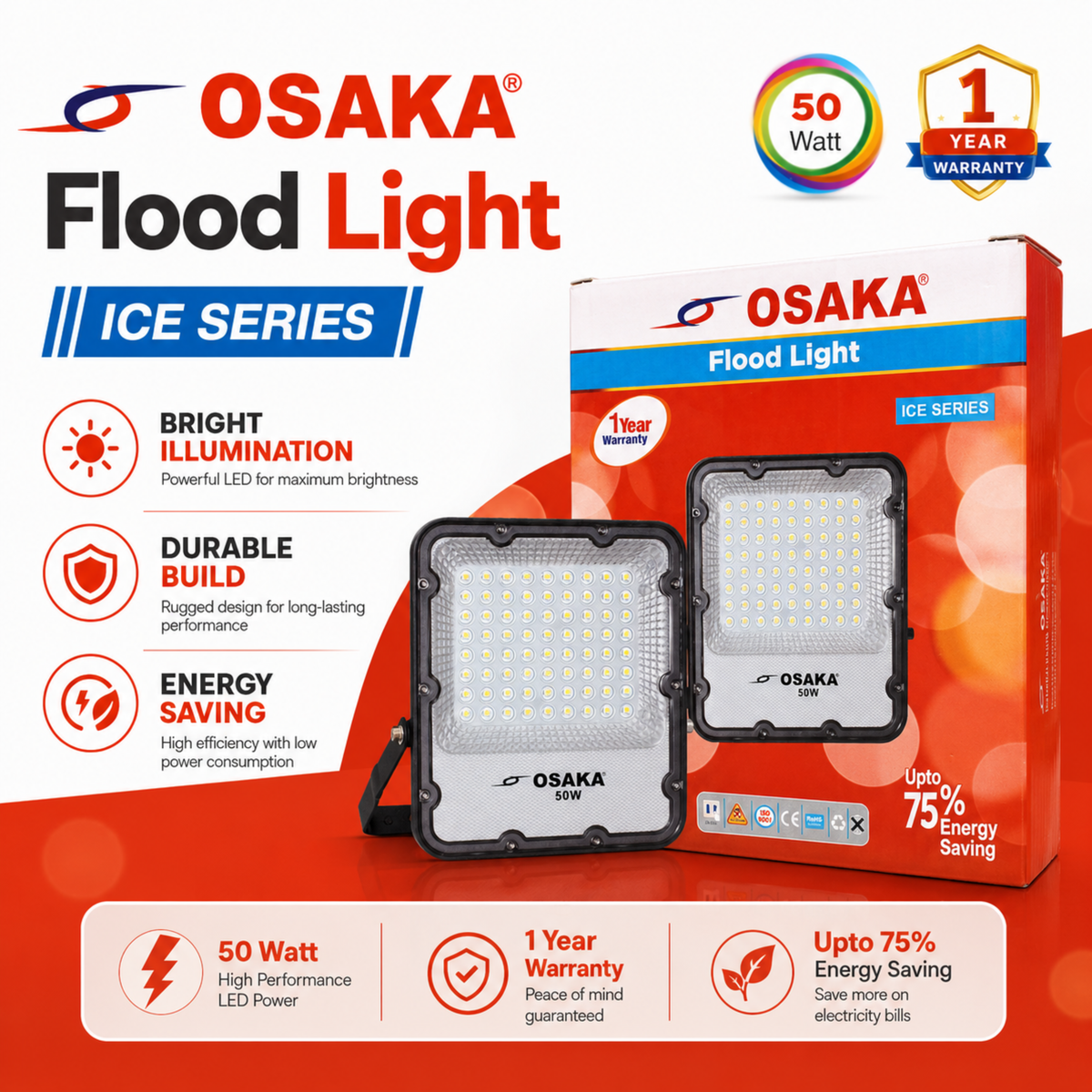 50W Flood Light Osaka