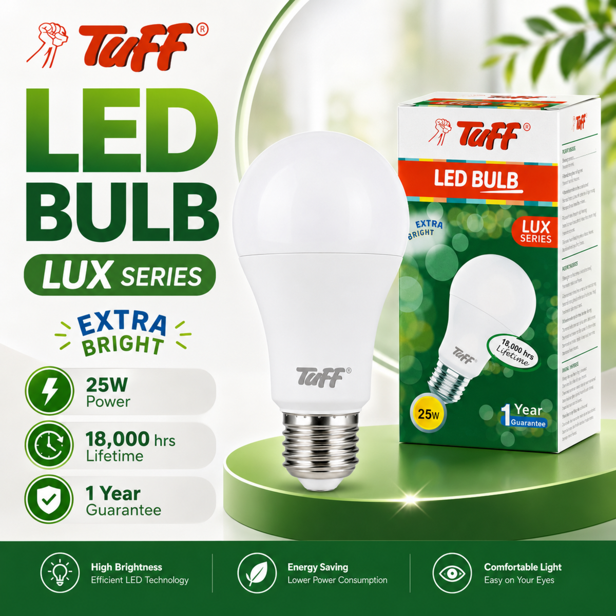 25W LED Bulb Tuff