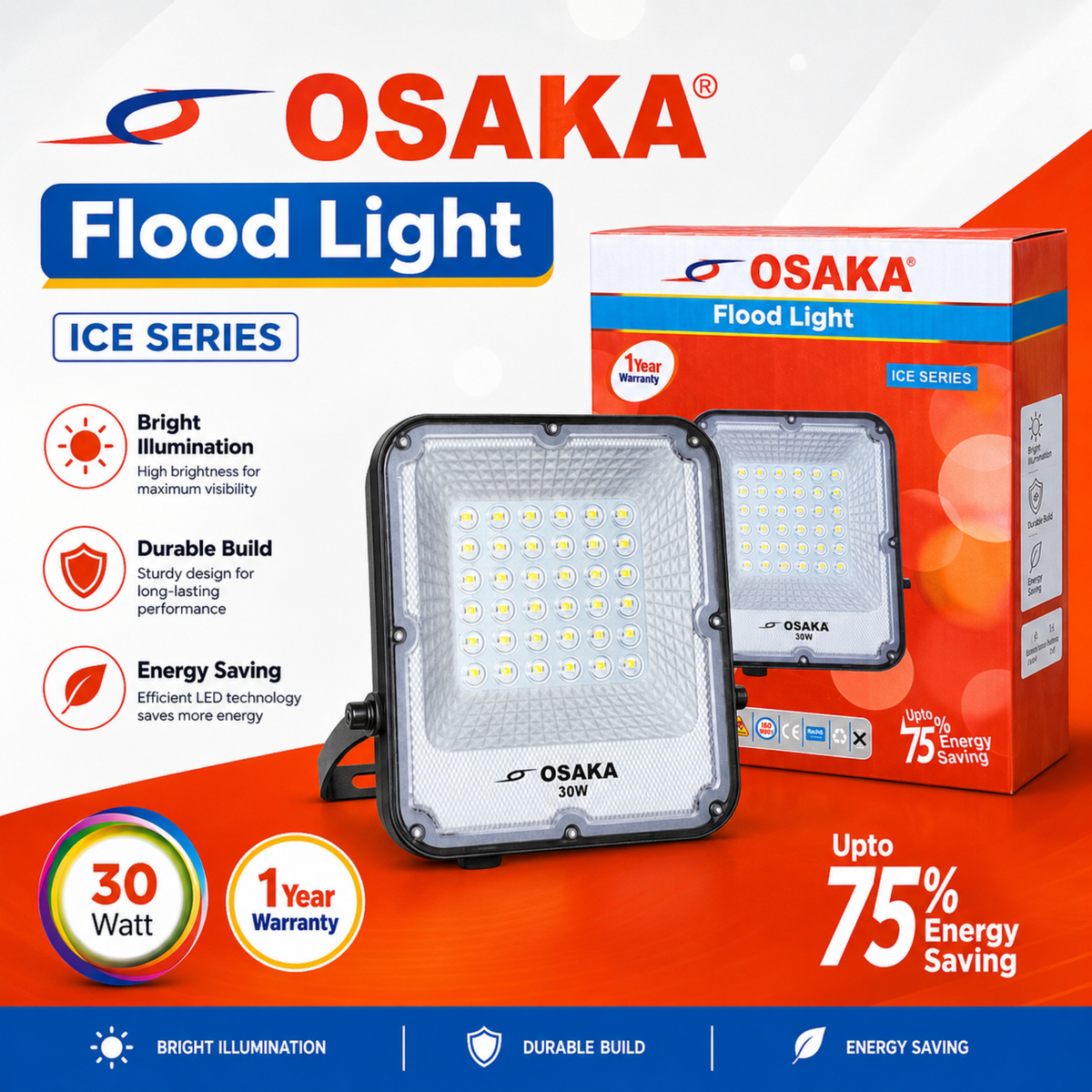 30W Flood Light Osaka