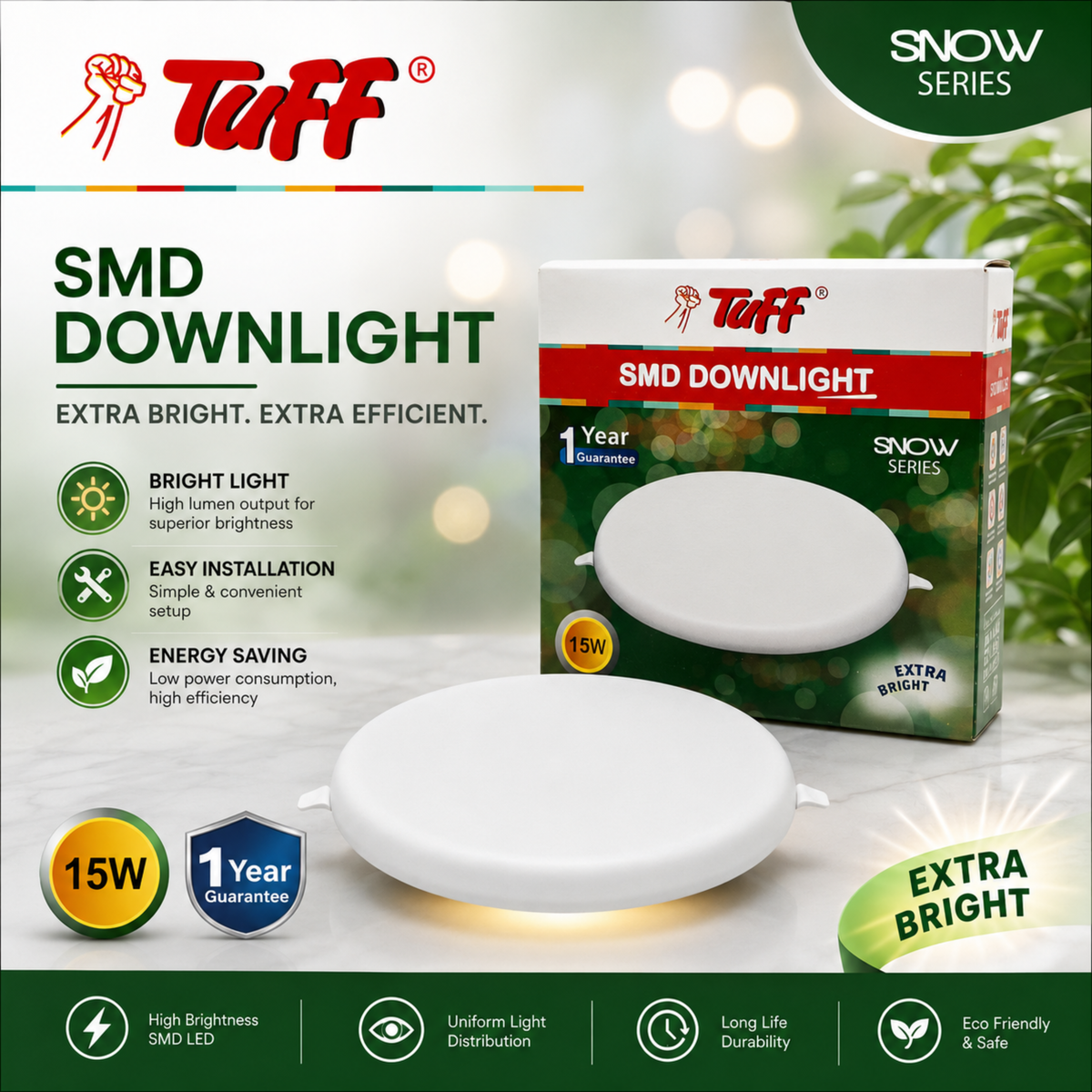 15W SMD Light Snow Series Tuff