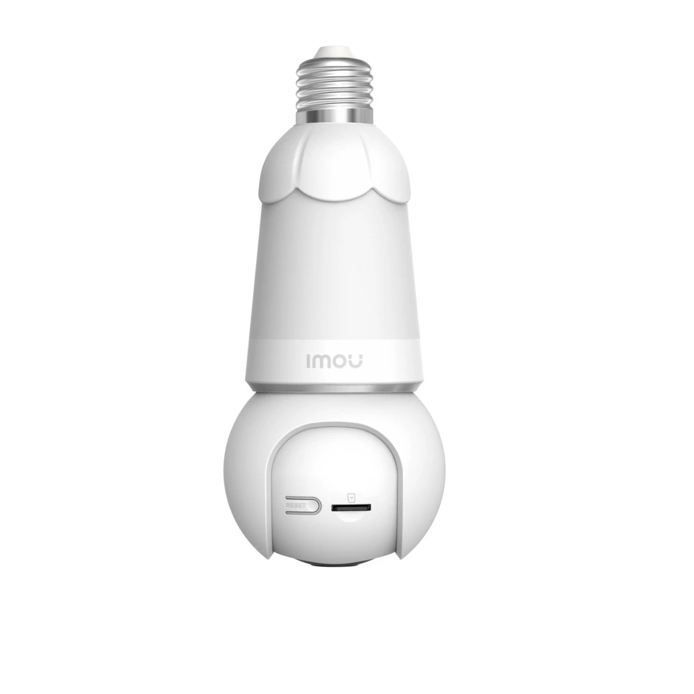 Bulb Cam 3MP Indoor WiFi CCTV Camera | Smart AI Detection | Night Vision 25m | 2-Way Audio | 360° View | Imou App | Motion + Vehicle Detection