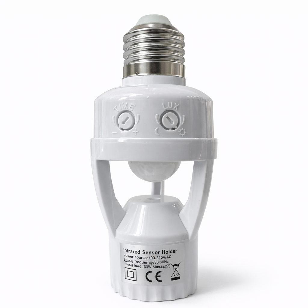Infrared Sensor Lamp Holder – Automatic Motion Detection