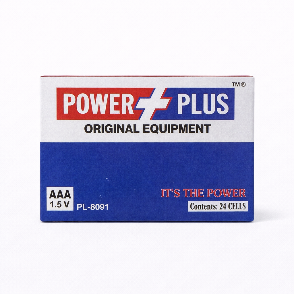 Power Plus AAA Batteries 1.5V