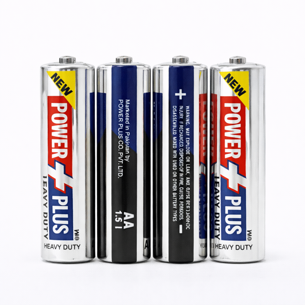 Power Plus Heavy Duty AA Batteries 1.5V