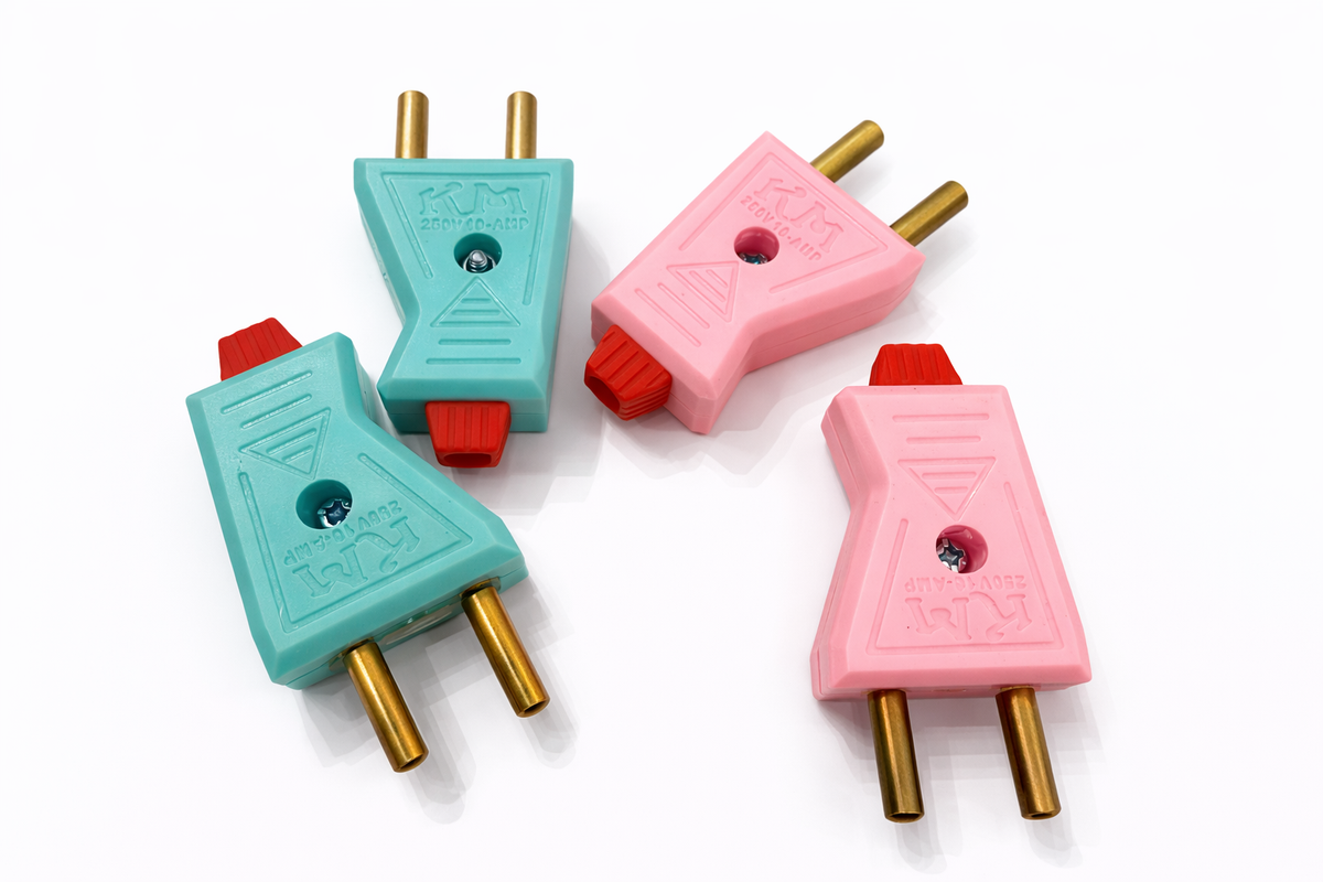 KM 2-Pin Plug K-TYPE (Shoo) 10 Amp 250V