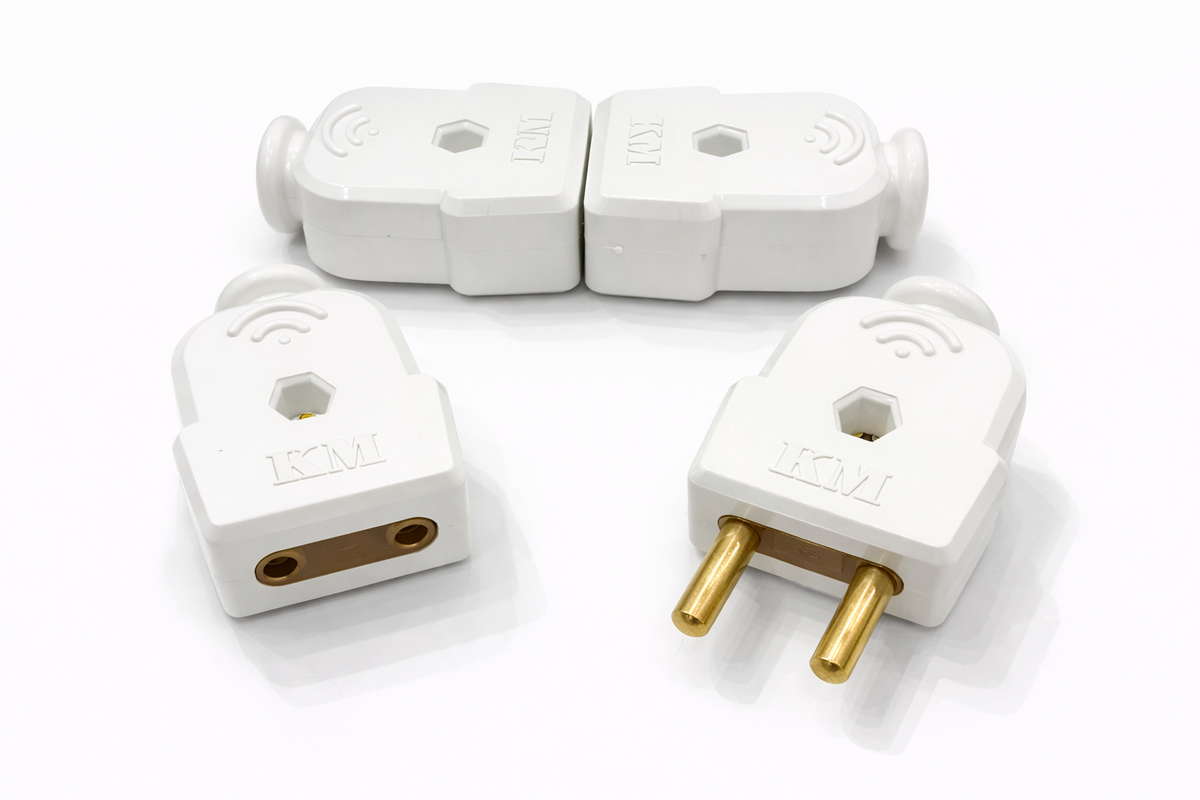 KM 2-Pin Male & Female Tonus Connector 10A 250V