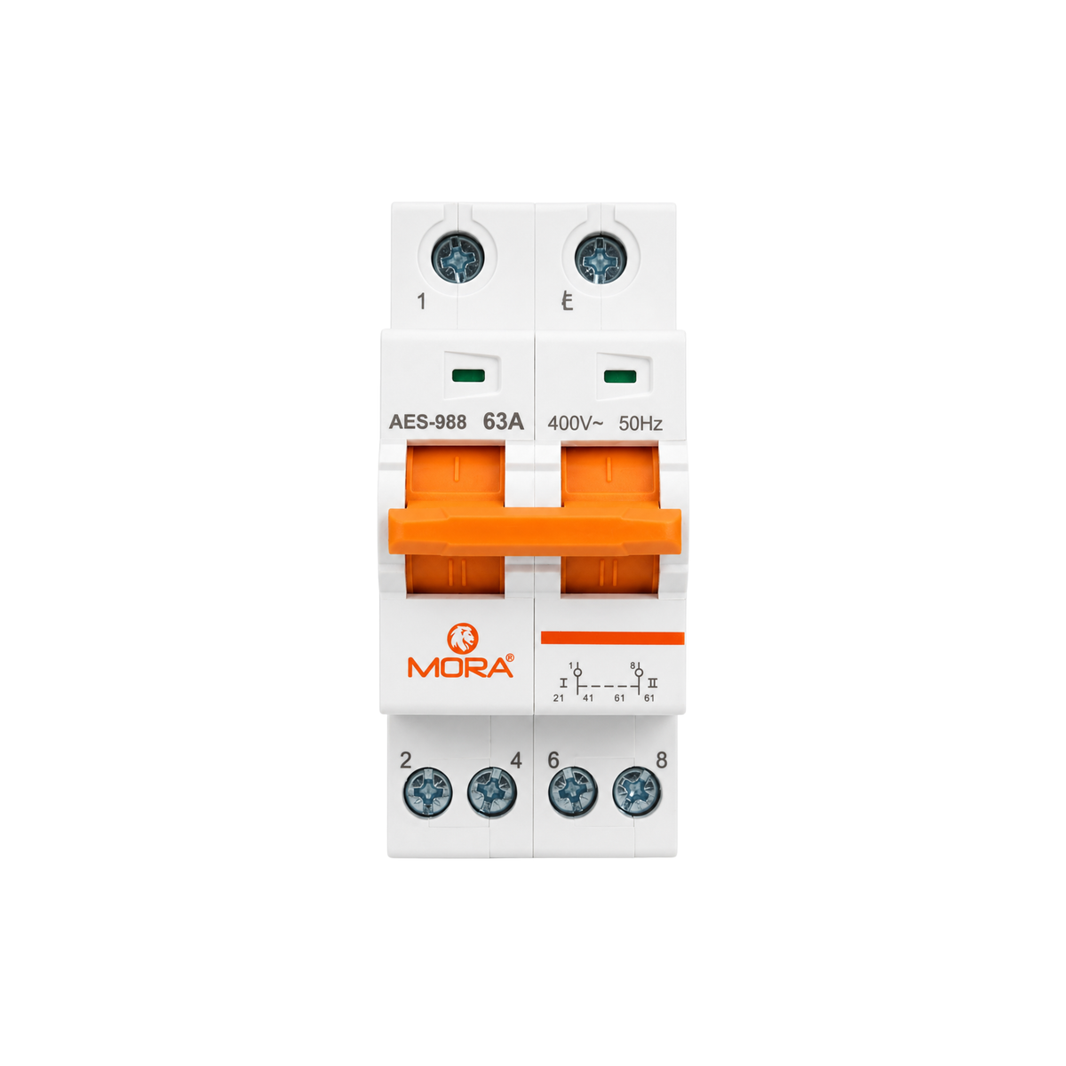 Mora 2P Change Over Breaker