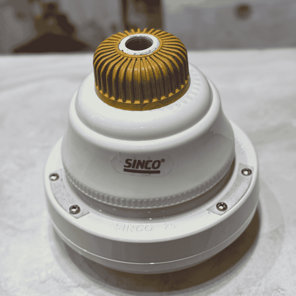 Sinco Inverter AC/DC Ceiling Fan -Cream Light Wood
