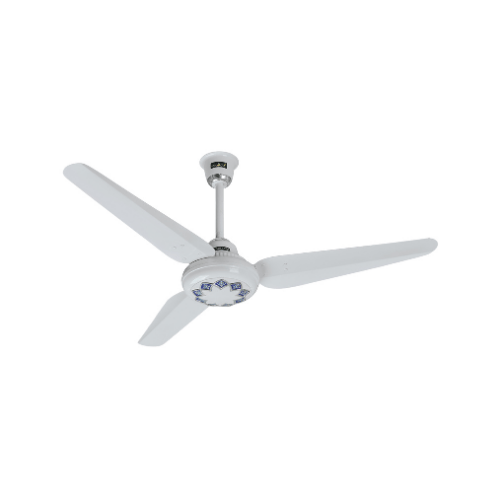 Khurshid Fans Flower Model Ceiling Fan - Blue White