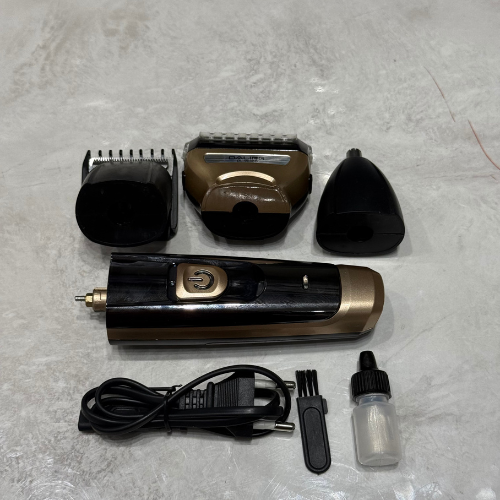 3-in-1 Compact Electric Hair Trimmer, Shaver, and Beard Styler