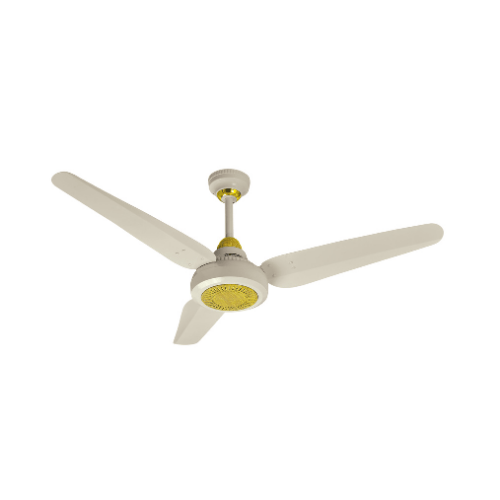 Khurshid King Model AC-DC Inverter Ceiling Fan - Light Wood Careem